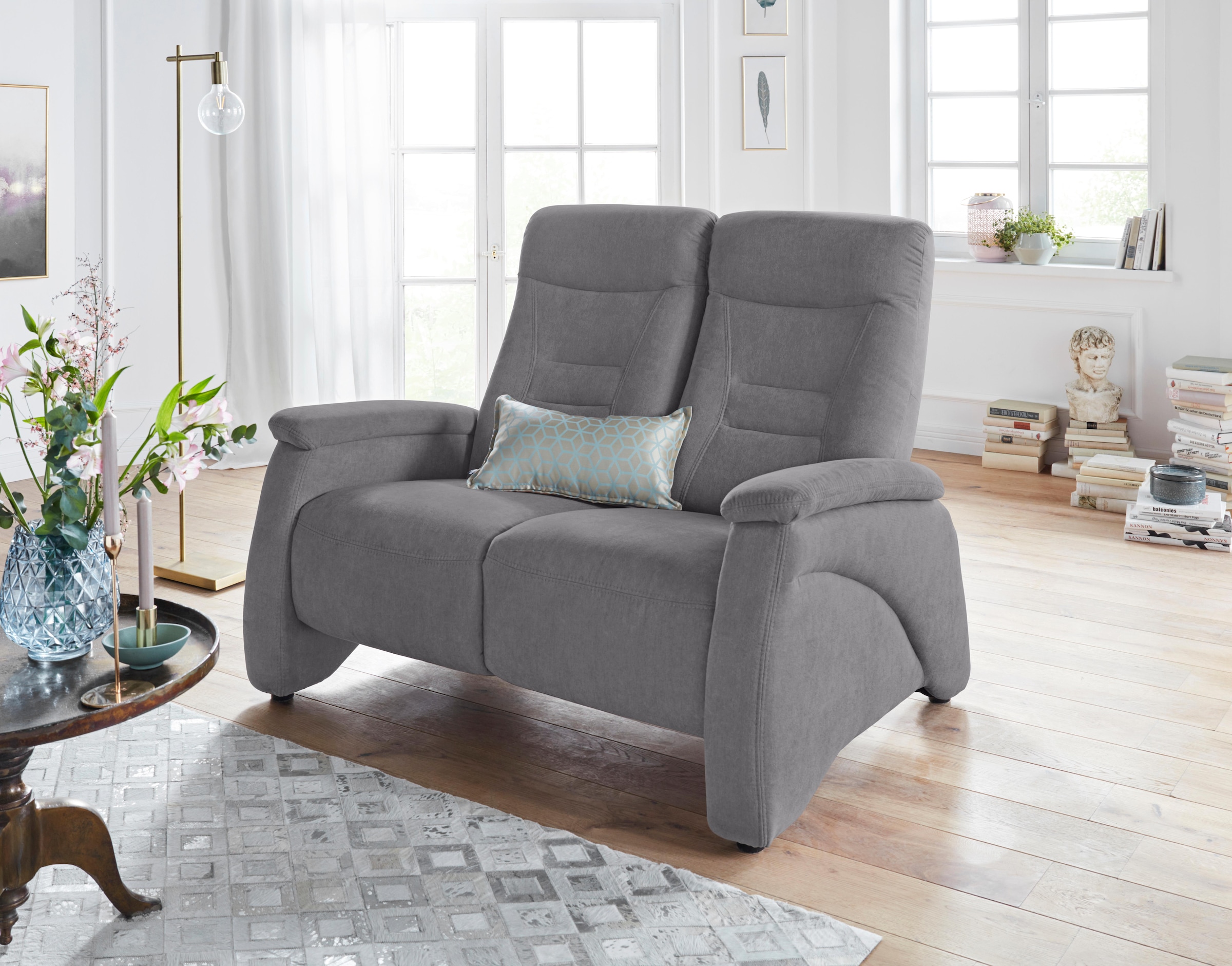 exxpo - sofa fashion 2-Sitzer "Ascoli, Kinosofa mit hohem Sitzkomfort, bequ günstig online kaufen