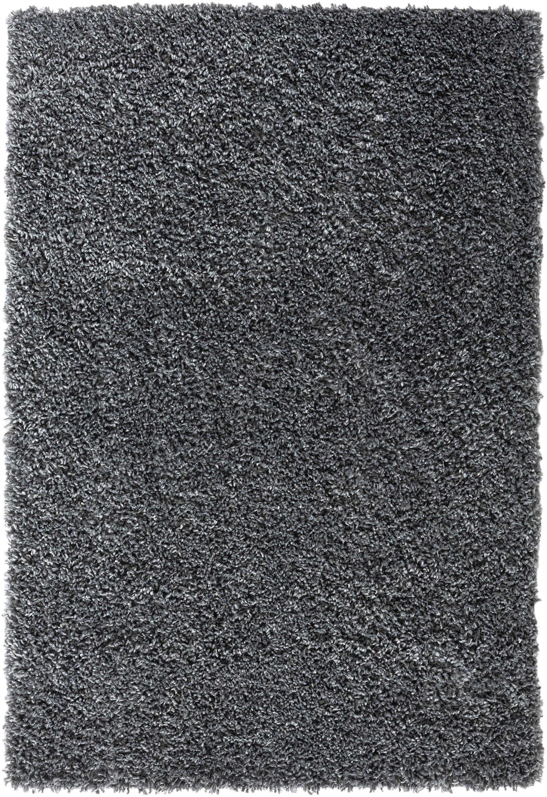 Myflair Möbel & Accessoires Hochflor-Teppich »My Shaggy«, rechteckig, 37 mm Höhe, Shaggy, Uni-Farben, leicht glänzend, Microfaser, extra flauschig