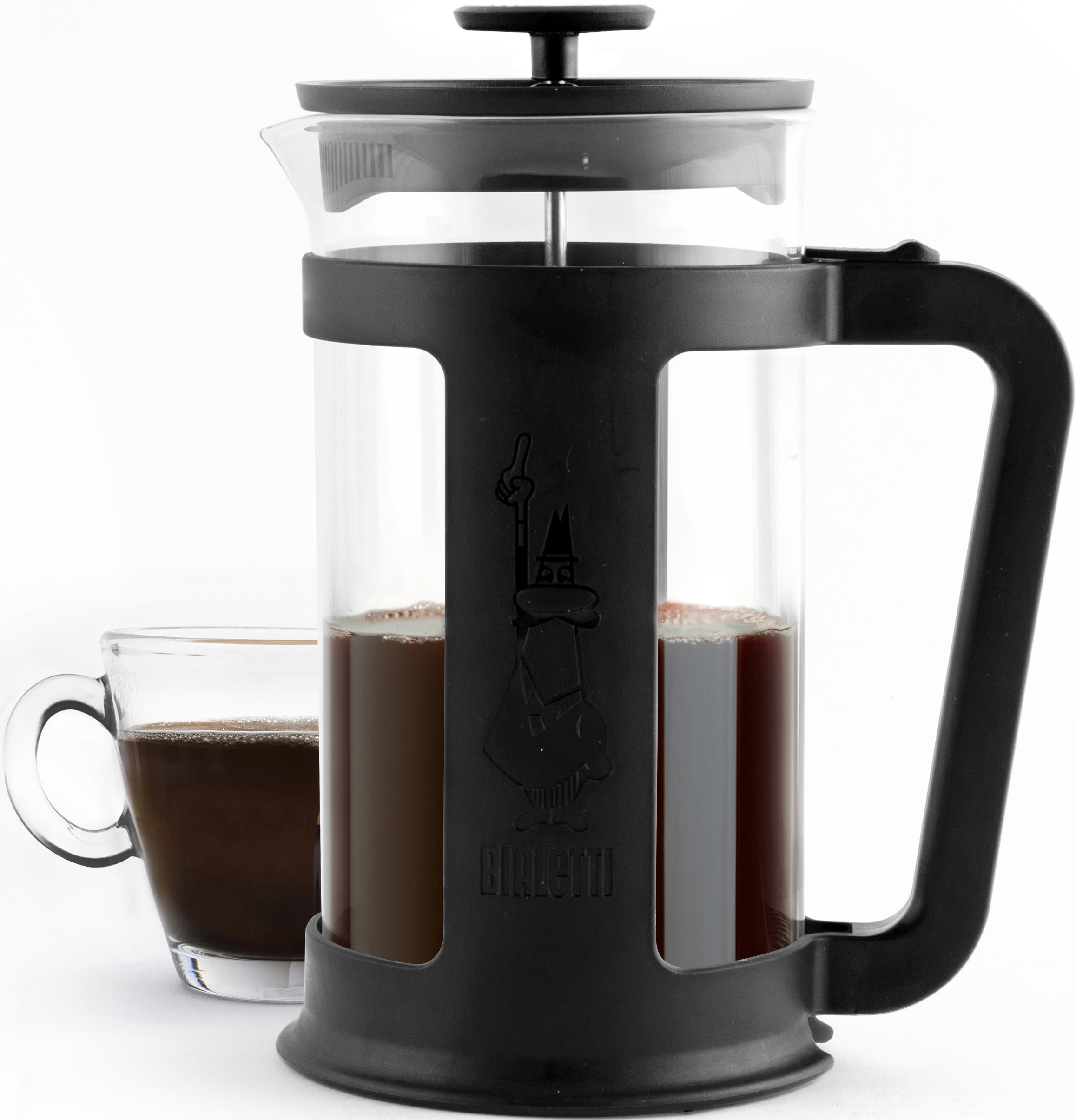 BIALETTI Kaffeebereiter »Smart«, 0,35 l Kaffeekanne, hitzebeständiges Borosilikatglas