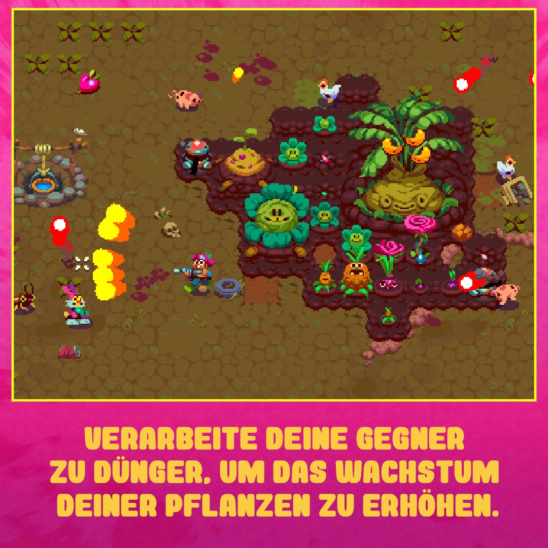 Headup GmbH Spielesoftware »Atomicrops« Nintendo Switch