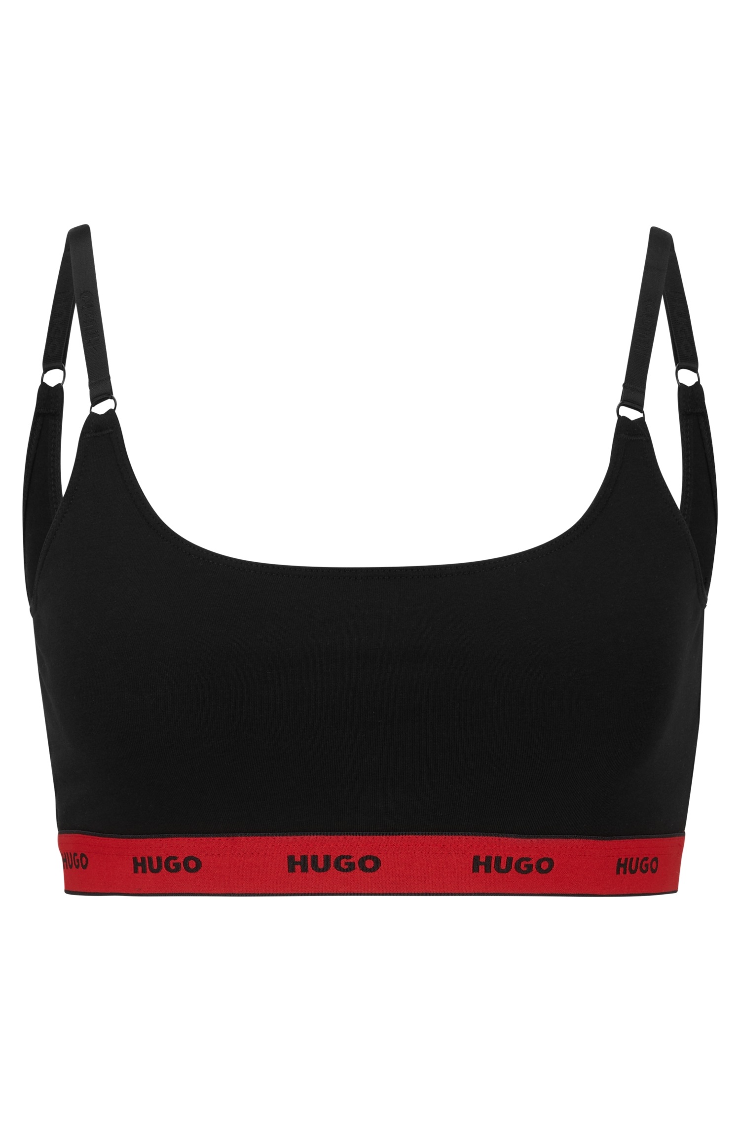HUGO Underwear Bralette-BH »TWIN BRALETTE STRIPE«, mit elastischem Bund