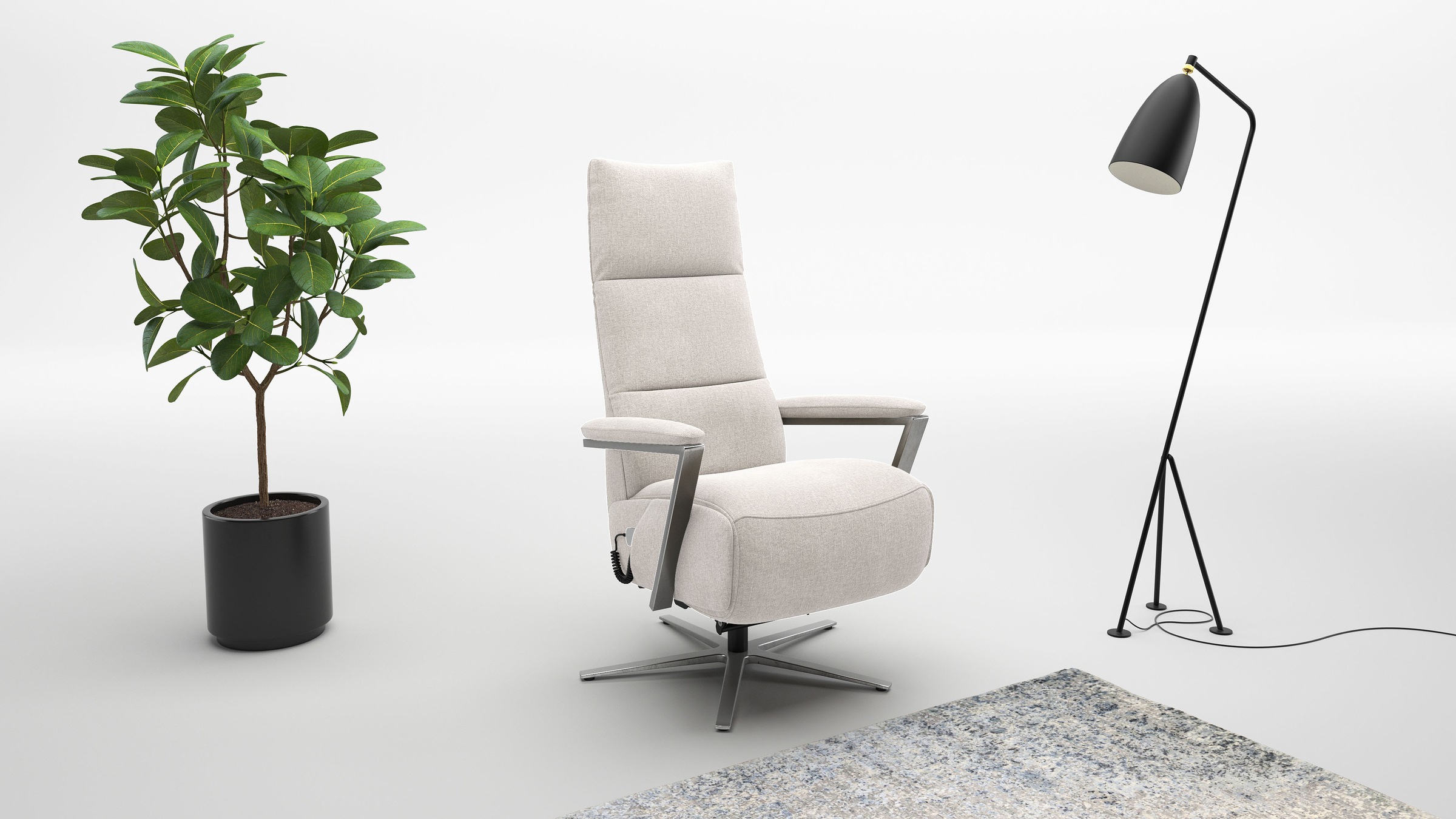 sit&more TV-Sessel »Vario Comfort, inkl. Kopfteilverstellung & 360° Drehfun günstig online kaufen