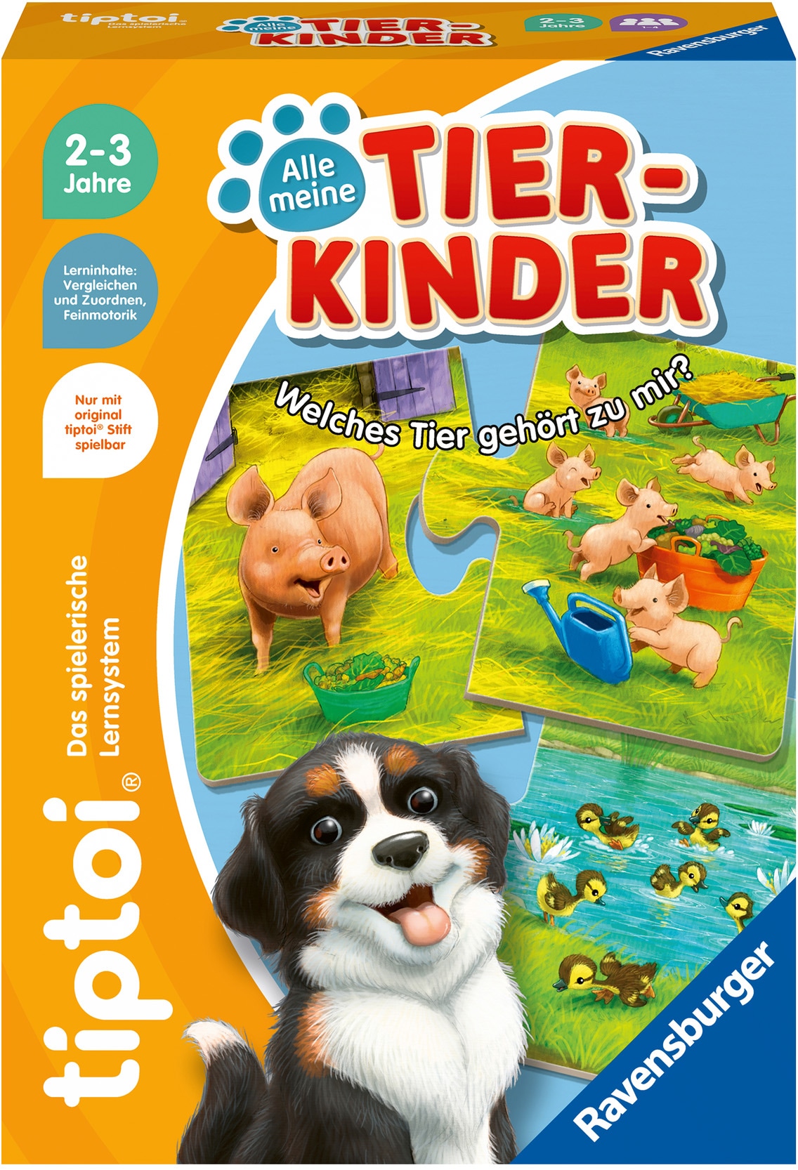 Ravensburger Puzzle »tiptoi® Alle meine Tierkinder«, Made in Europe, FSC® - schützt Wald - weltweit