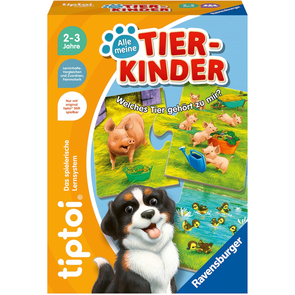 Ravensburger Puzzle »tiptoi® Alle meine Tierkinder«