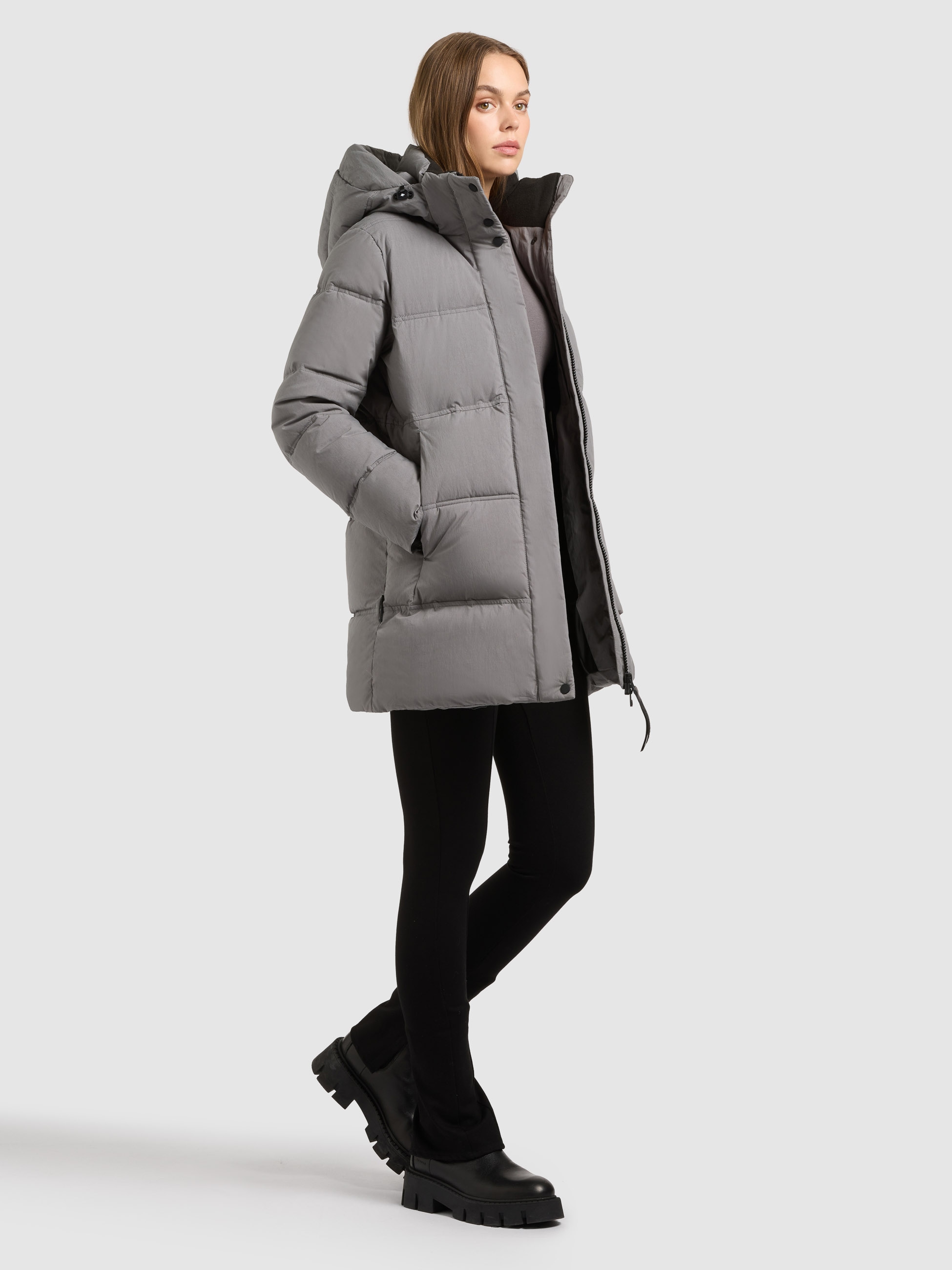 khujo Steppjacke »ORDE« mit Kapuze