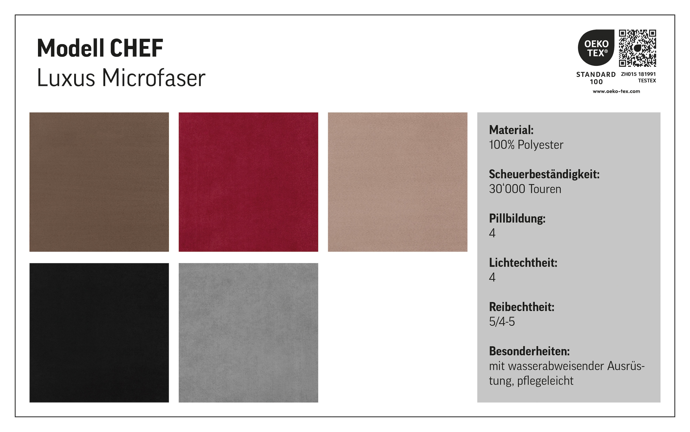 COTTA Ecksofa »Chef L-Form«, mit Kopfteilverstellung, edle Metallkufen, wahlweise mit Bettfunktion