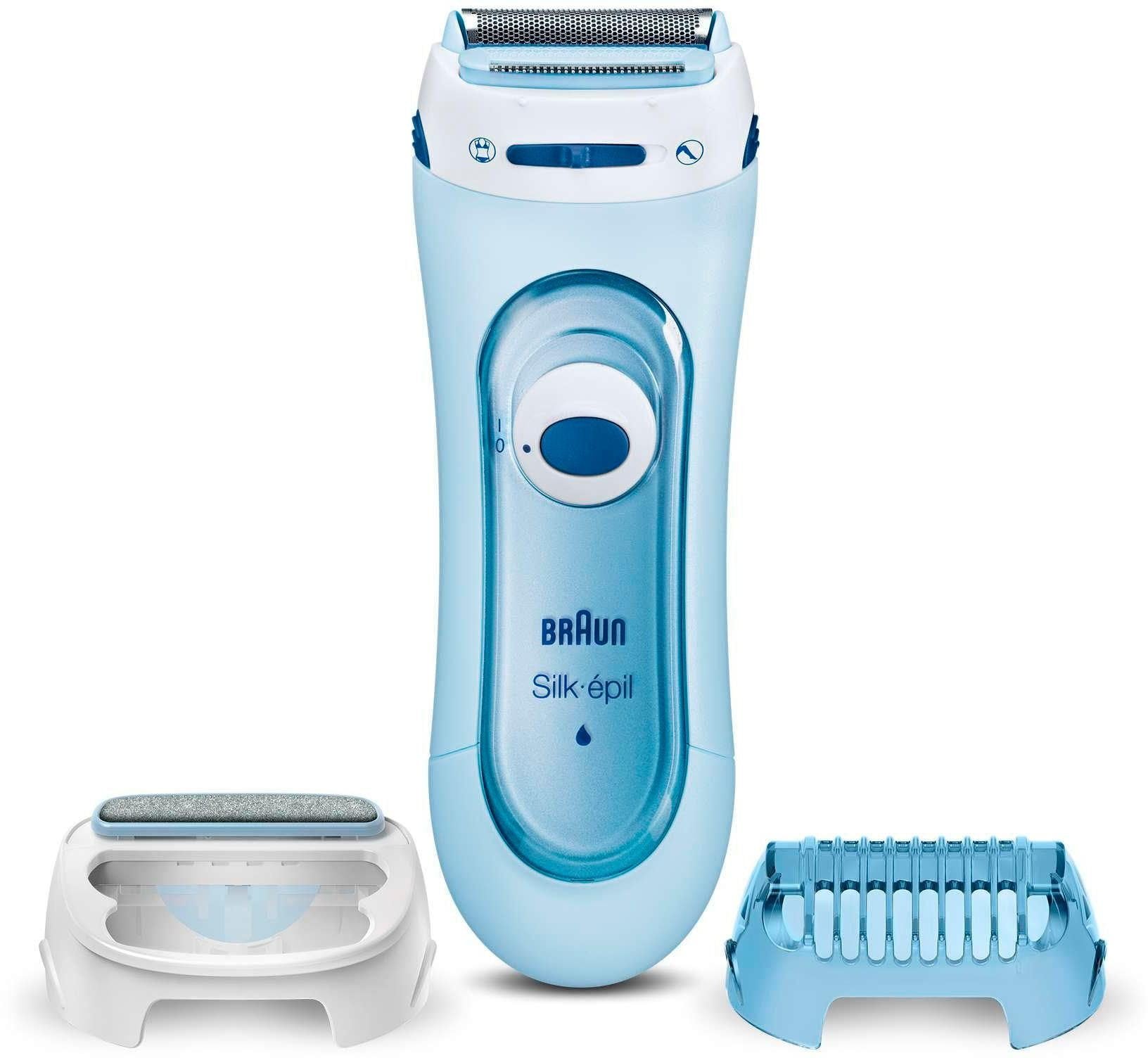 Braun Elektrorasierer »Silk-épil Lady Shaver 5-160« online kaufen | Gesichtsbürstenaufsätze