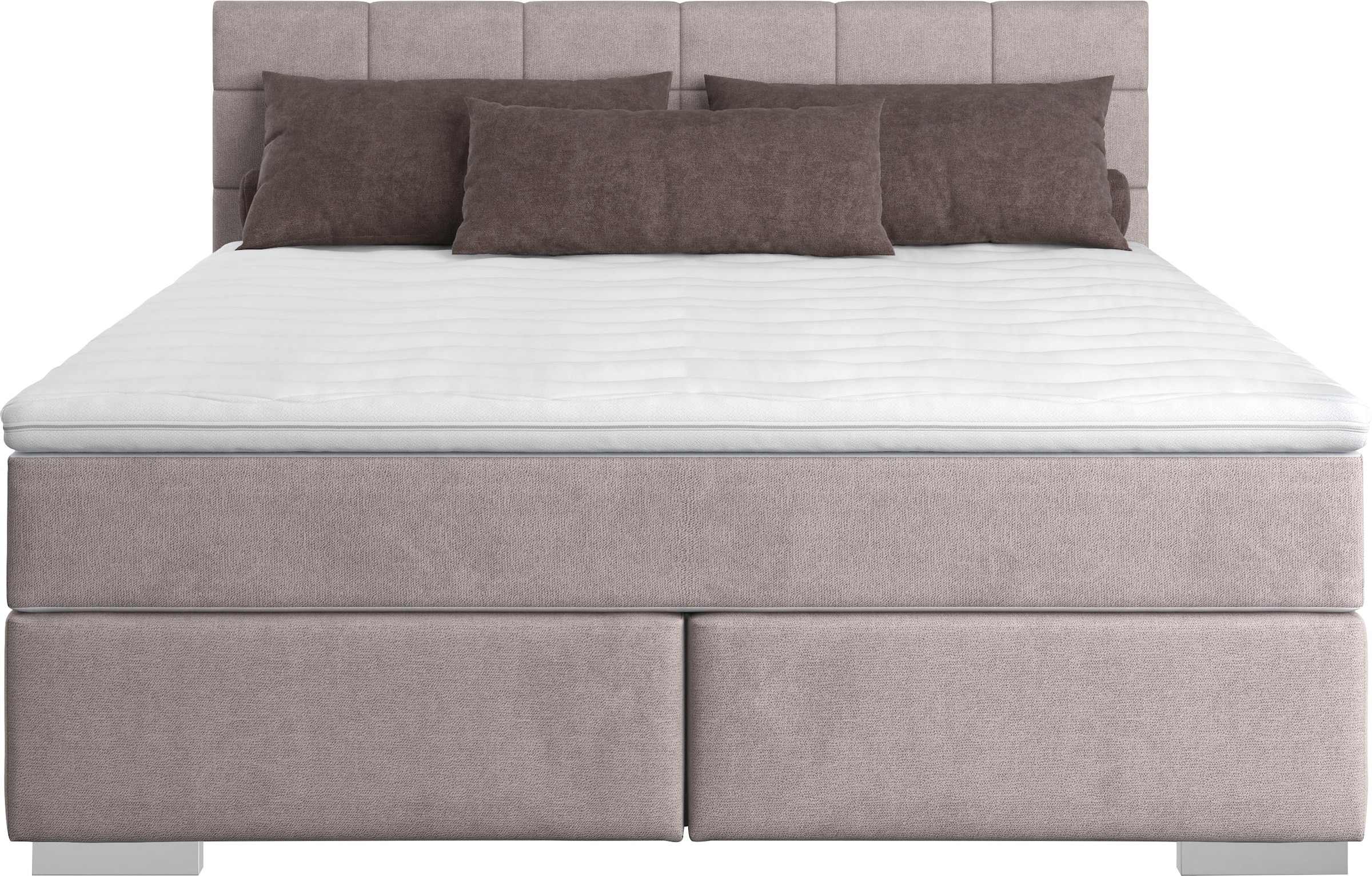 COTTA Boxspringbett Simba, wahlweise mit oder ohne Matratze und Topper