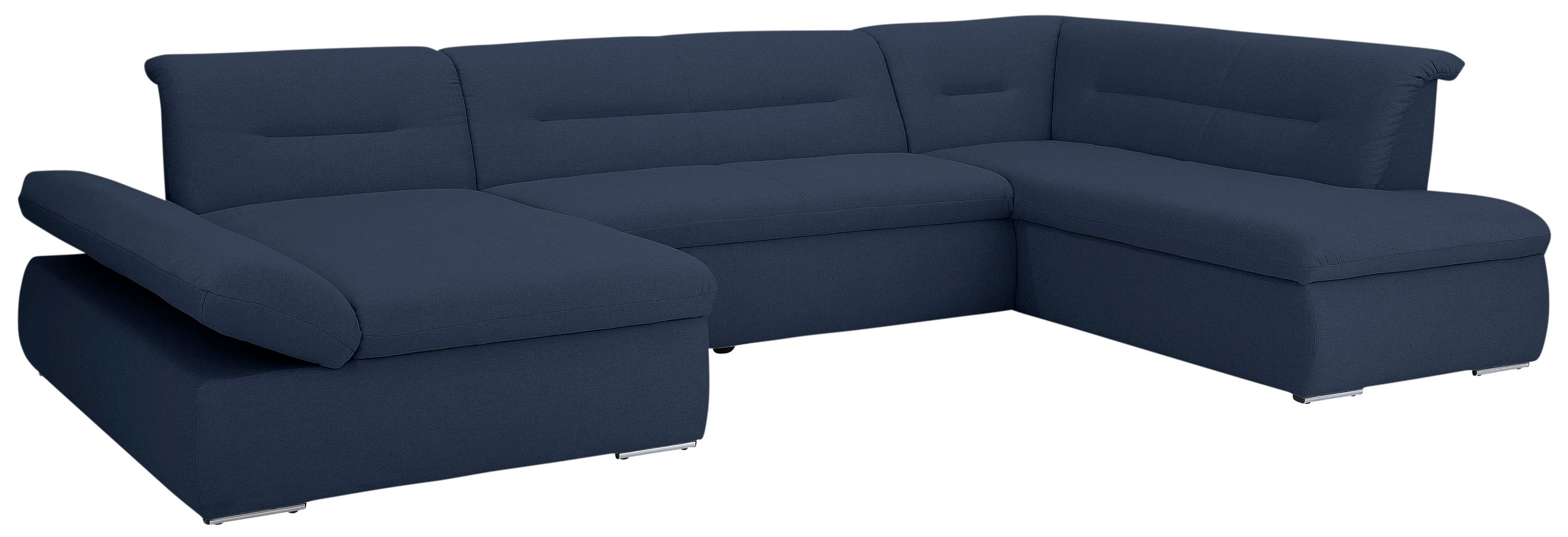 INOSIGN Wohnlandschaft »Avesa U-Form«, Wahlweise mit Armteilverstellung und Bettfunktion, B/T/H: 355/216/80cm