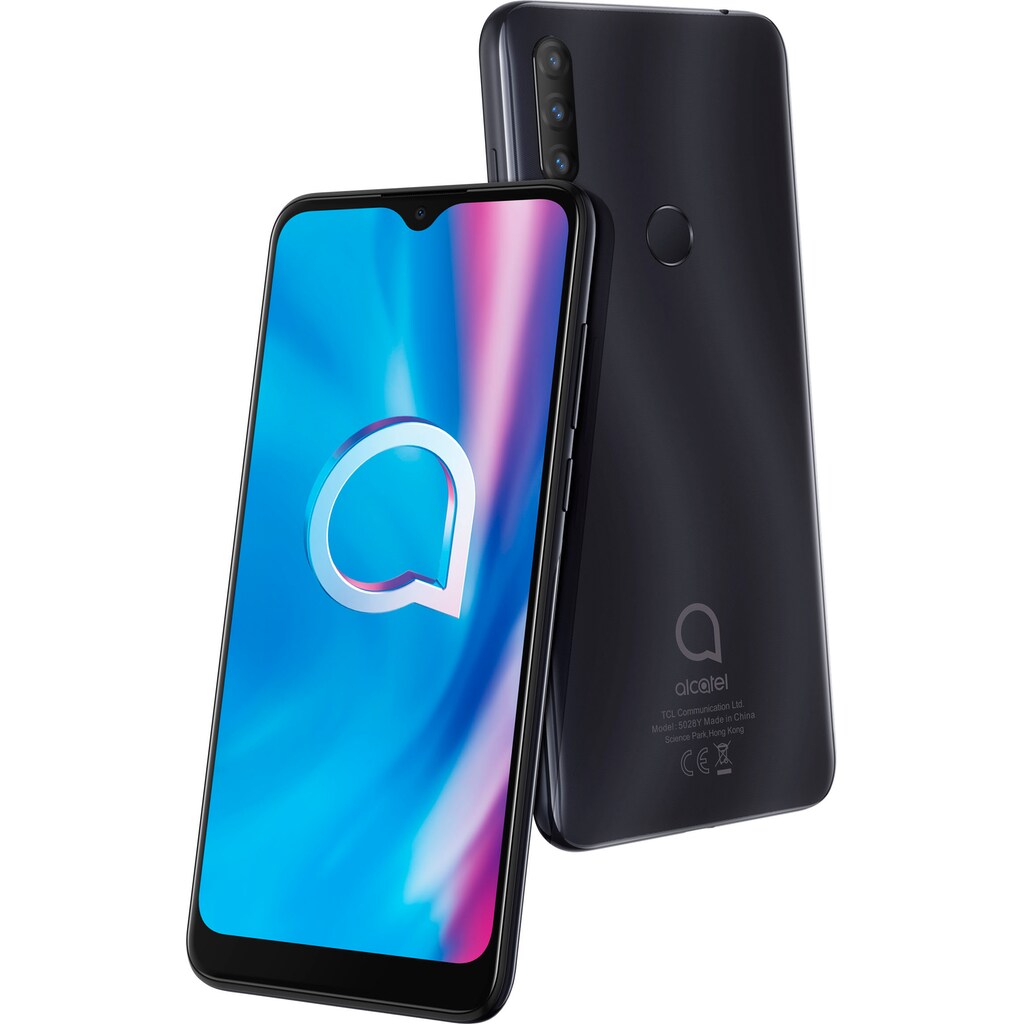 Alcatel Smartphone »1S (2020)«, power gray, 15,8 cm/6,22 Zoll, 32 GB Speicherplatz, 13 MP Kamera