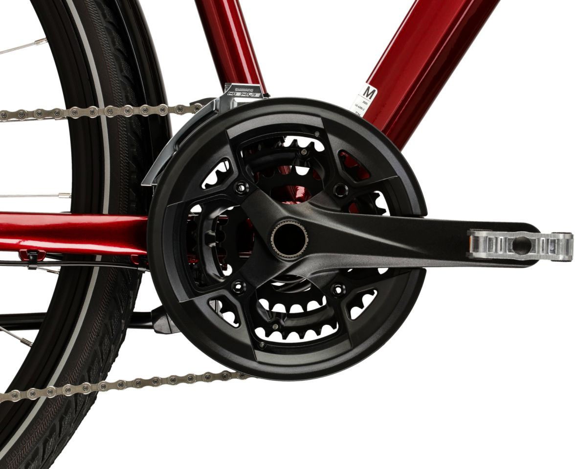 Kross Trekkingrad »Herren-Trekkingrad 28" Trans 9.0 Rot 30 Gänge« 30 Gang Shimano DEORE T6000 Schaltwerk Kettenschaltung