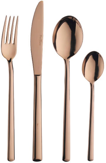 PINTINOX Besteck-Set »Synthesis Treasure Bronze« Optik Bronze PVD Beschicht günstig online kaufen