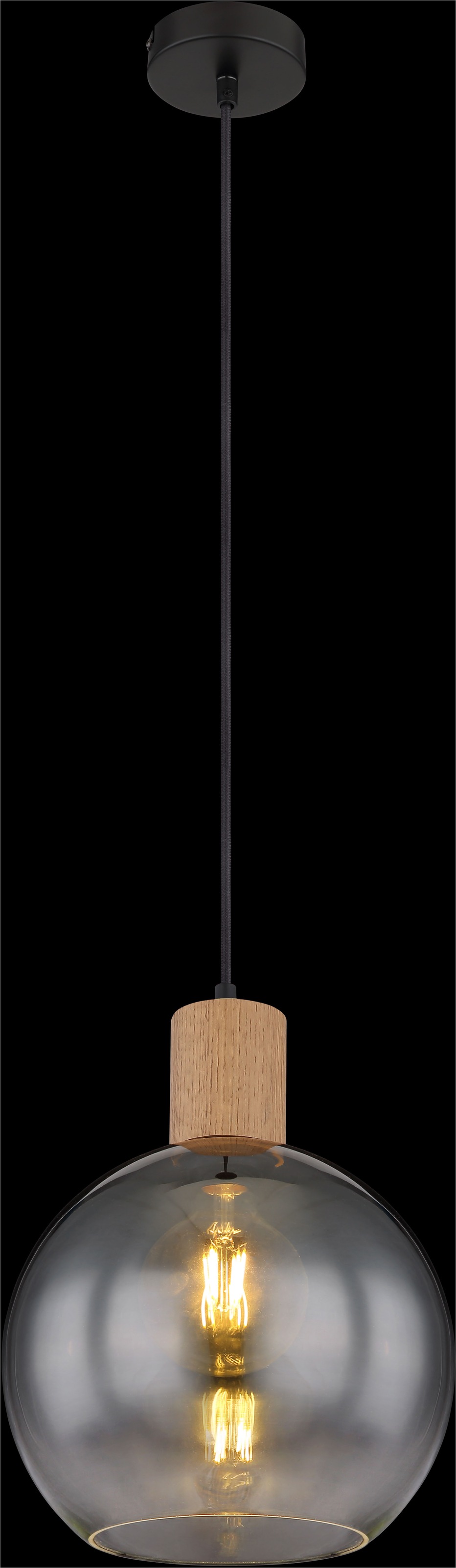GLOBO LIGHTING Hängeleuchte »MOITAS«, Leuchtmittel E27 | ohne Leuchtmittel, Hängelampe/Pendelleuchte/Esszimmer/Wohnzimmer/Esstisch