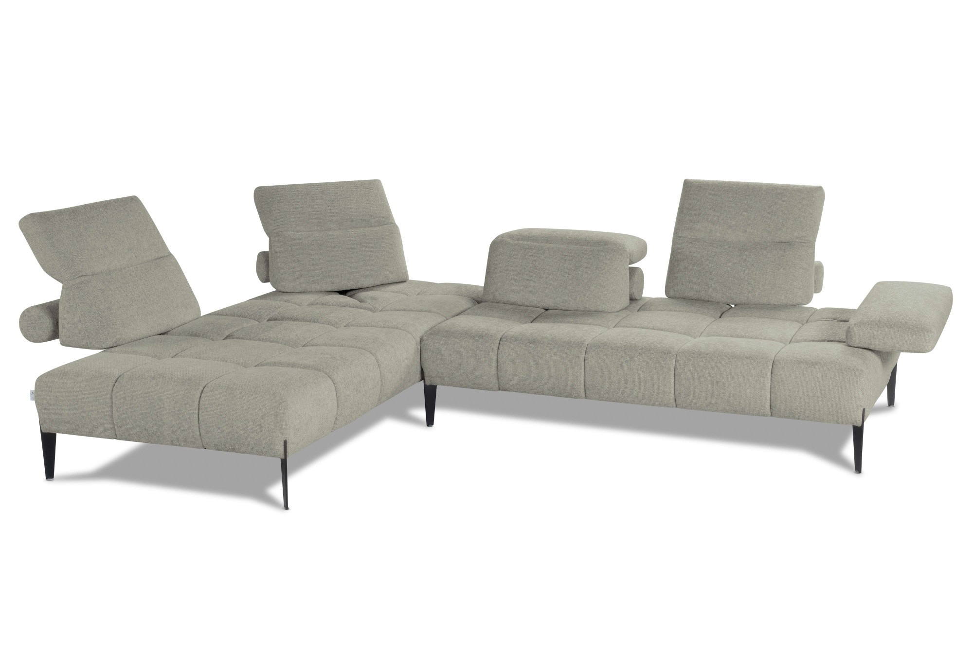 CALIA ITALIA Ecksofa »Skyline, Made in Italy, Design-Sofa, L-Form, mit Sitz günstig online kaufen