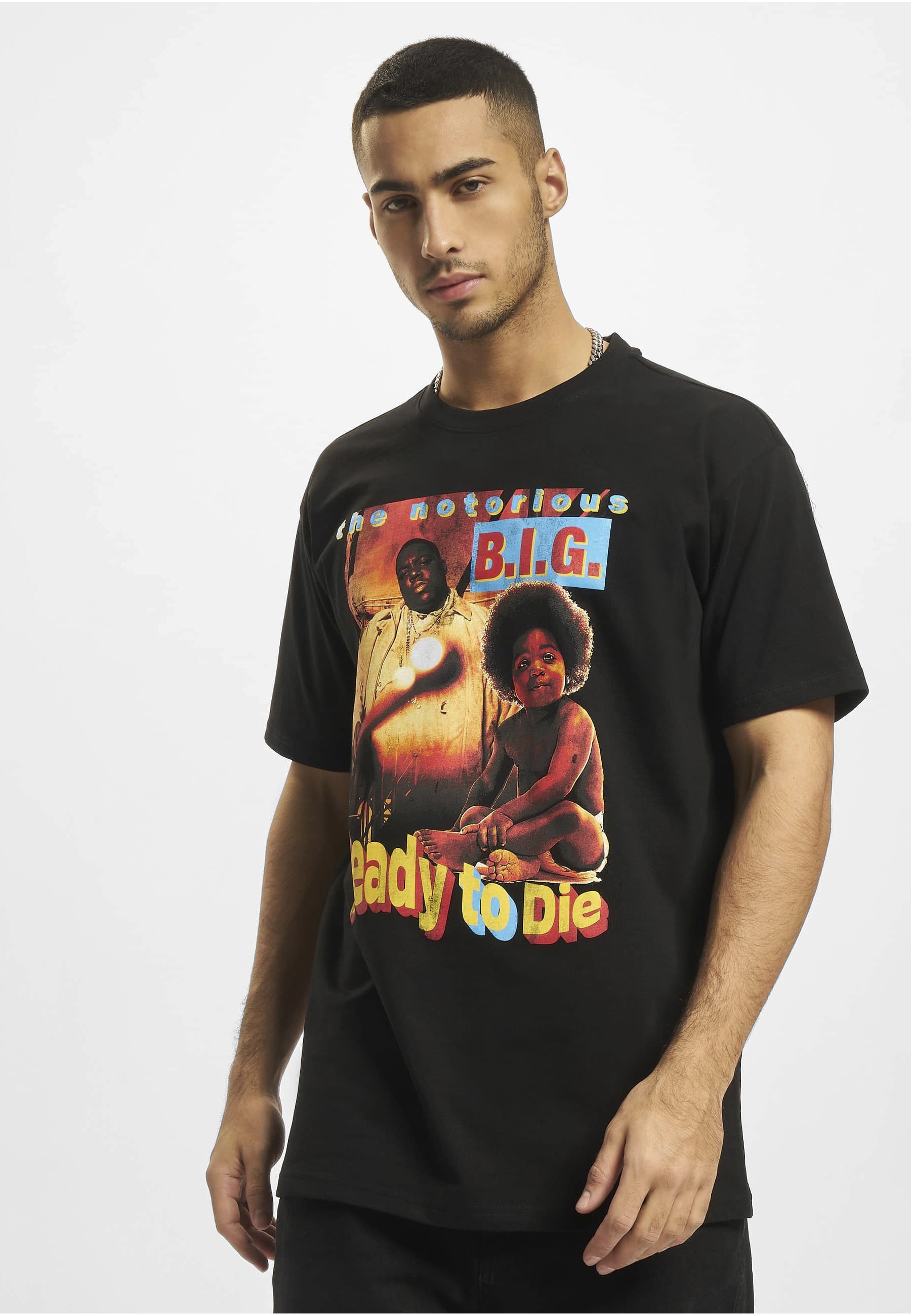 Upscale by Mister Tee Kurzarmshirt »Upscale by Mister Tee Herren Biggie Ready To Die Oversize Tee« 1 Stk.