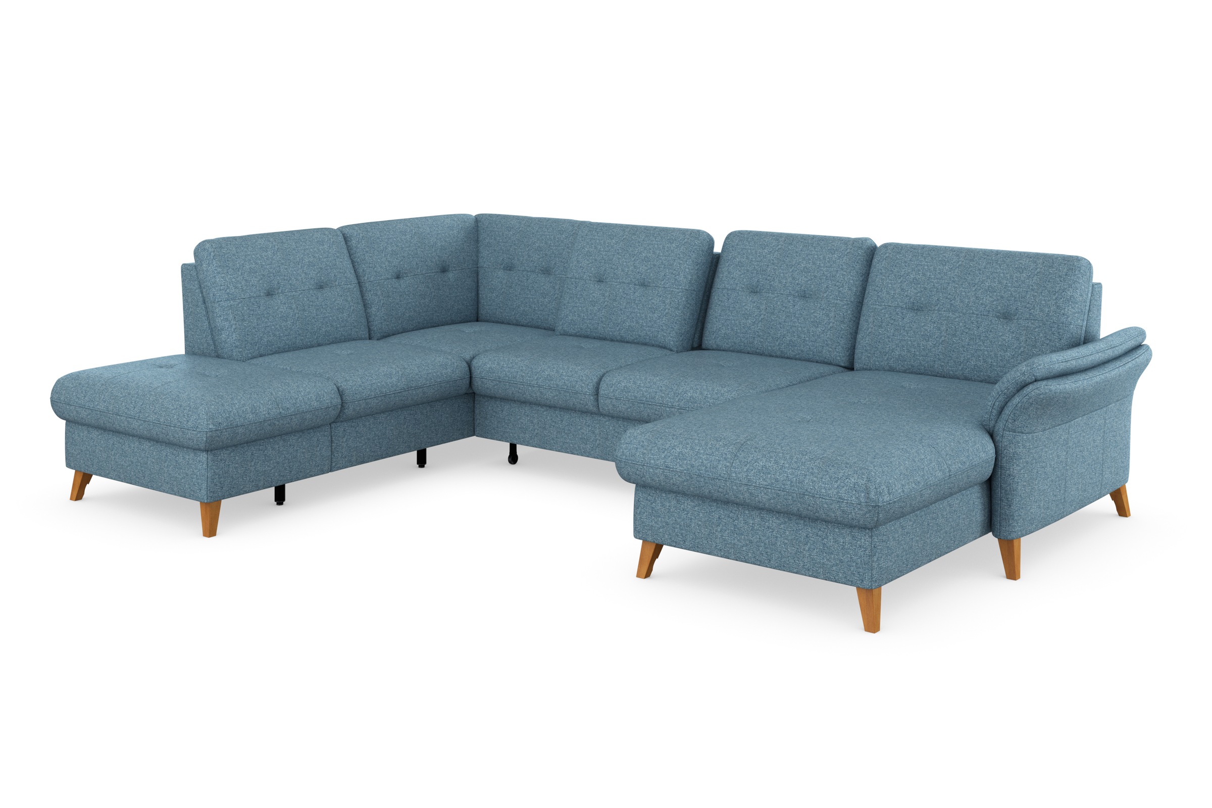 sit&more Wohnlandschaft »Göteborg«, inkl. Sitztiefenverstellung, wahlweise mit Bettfunktion & Bettkasten