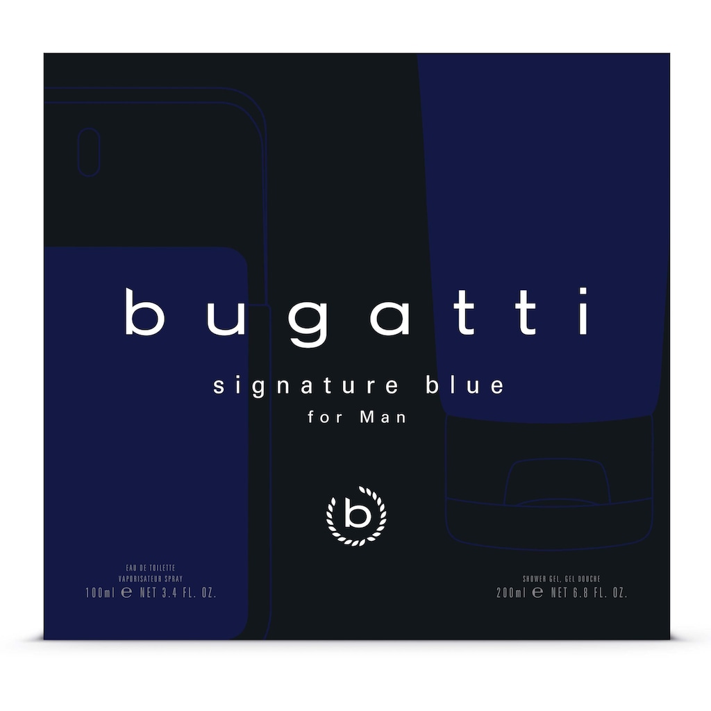 bugatti Duft-Set »Signature man«, (Set, 2 tlg., Eau de Toilette + Duschgel)