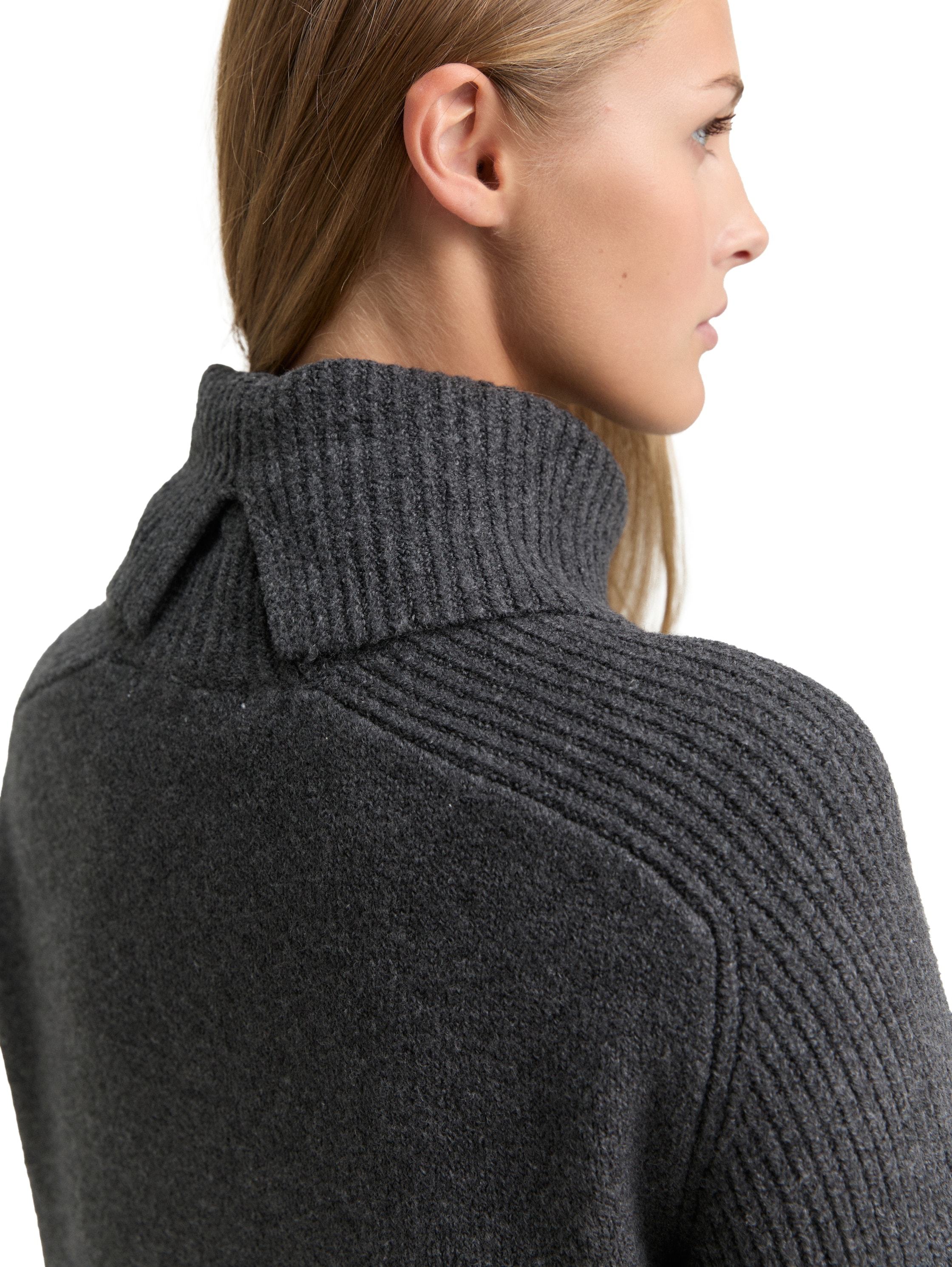 TOM TAILOR Denim Strickkleid mit Stretchanteil