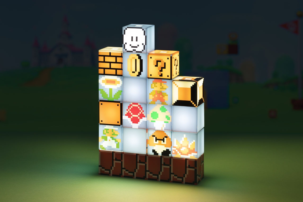 Paladone LED Dekofigur »Super Mario Leuchte zum selbstgestalten«