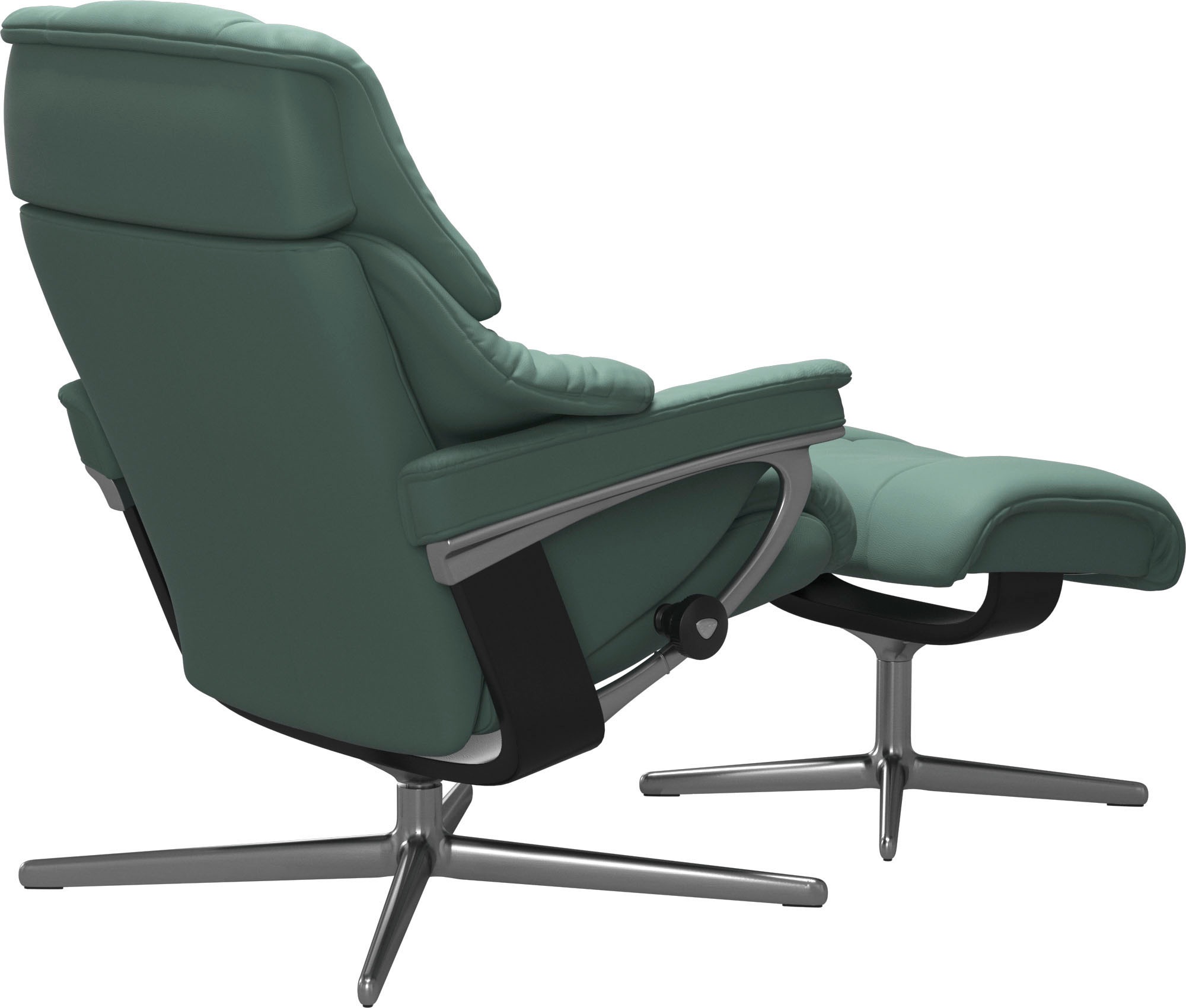Stressless® Relaxsessel »Reno«, mit Cross Base, Größe S, M & L, Holzakzent Schwarz