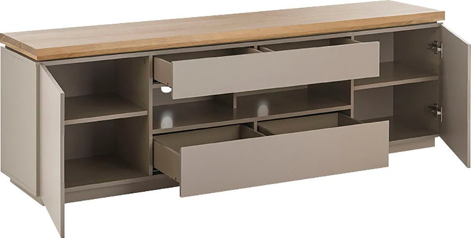 MCA furniture Lowboard »PALAMOS Lowboard«, Türen mit Dämpfung