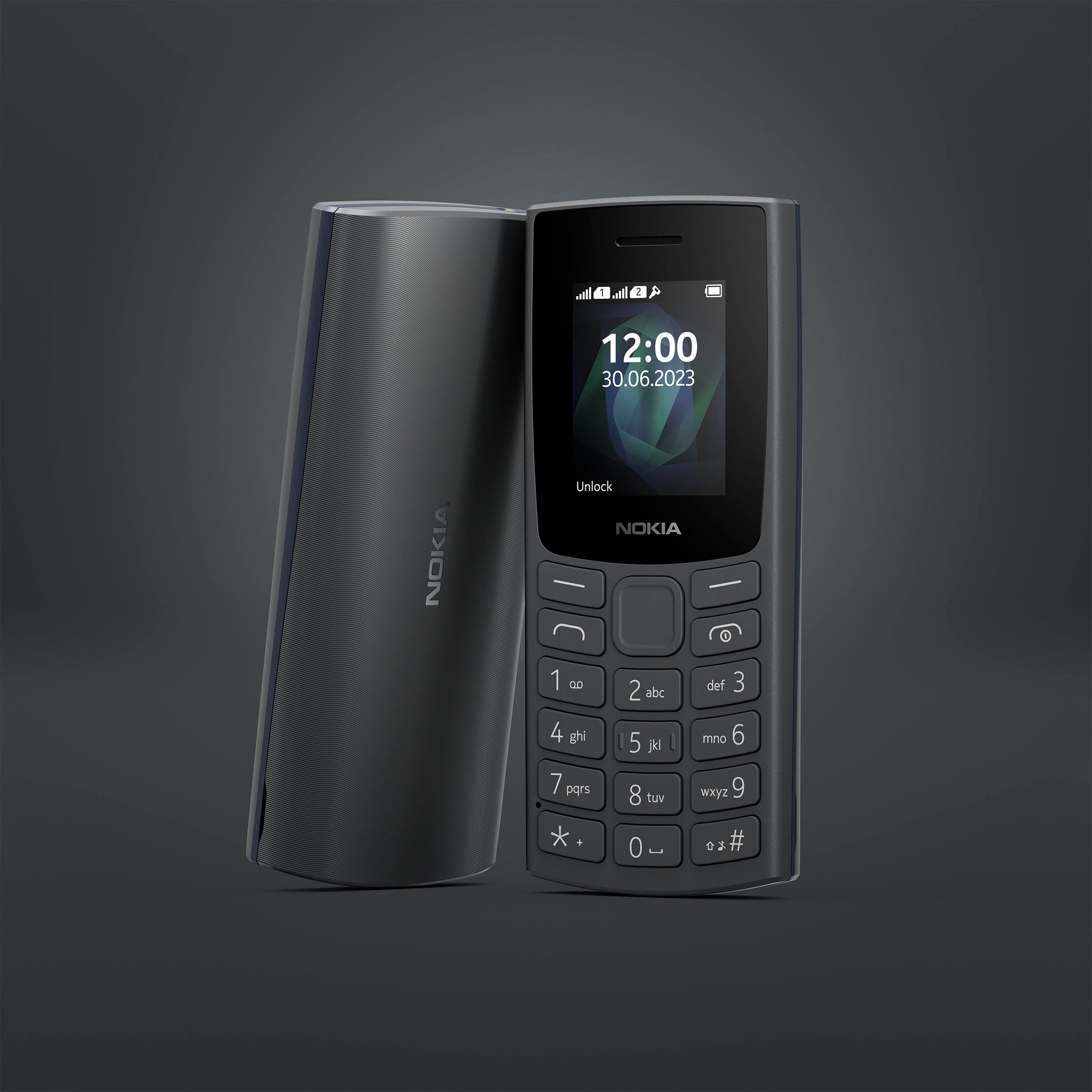 Nokia Smartphone »105 Edition 2023«, schwarz, 4,5 cm/1,77 Zoll