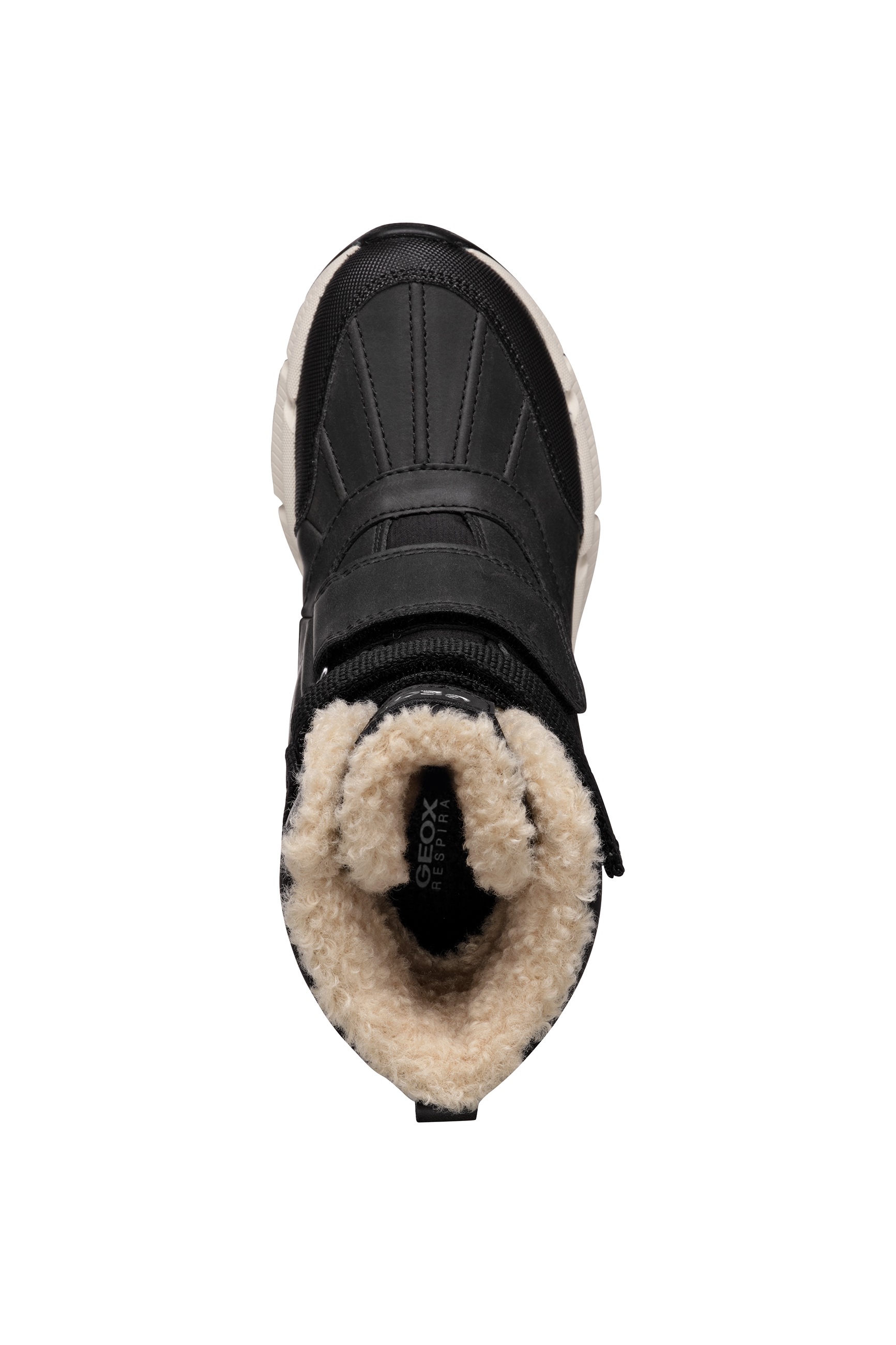 Geox Winterstiefel »J FLEXYPER PLUS BOY«, Snowboots, Klettstiefel mit Warmfutter, Größenschablone zum Download