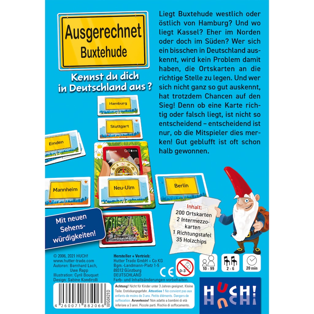 Huch! Spiel »Ausgerechnet Buxtehude«