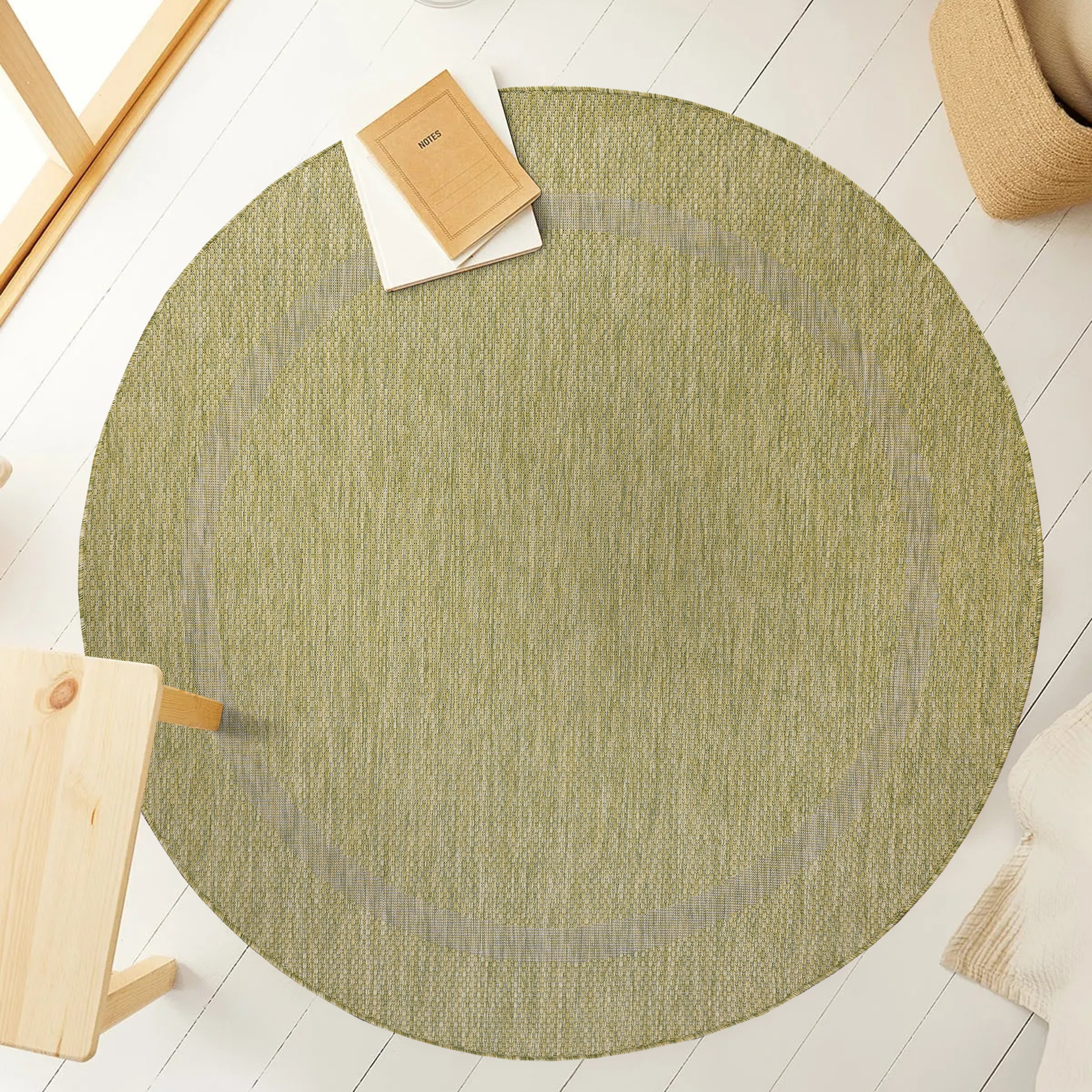 Ayyildiz Teppiche Outdoorteppich »Relax 4311« Rund 5 Mm Höhe Pflegeleicht, Robust, In- Und Outdoor Geeignet, Große Farbauswahl