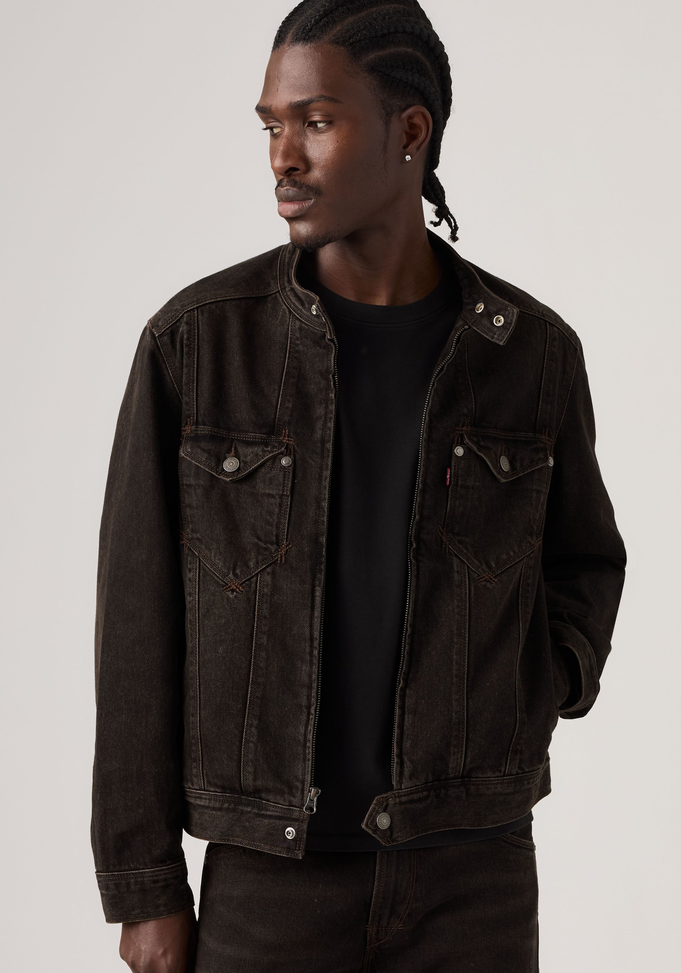 Levi's® Jeansjacke »TWISTED MOTO JACKET« mit Reißverschluss