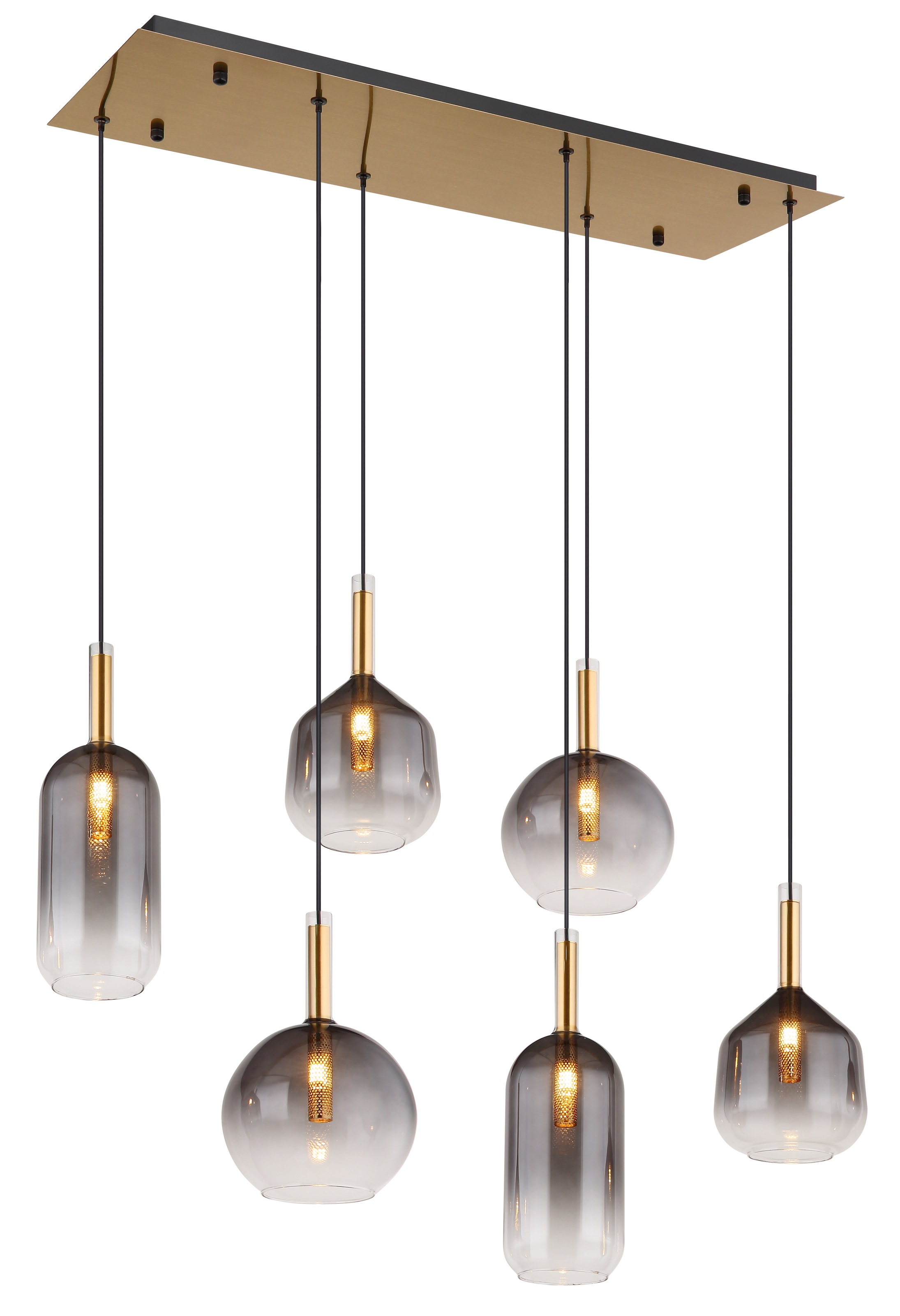 GLOBO LIGHTING Hängeleuchte »ELISABETH« G9 1 Stk. Hängelampe Esszimmer-Leuc günstig online kaufen