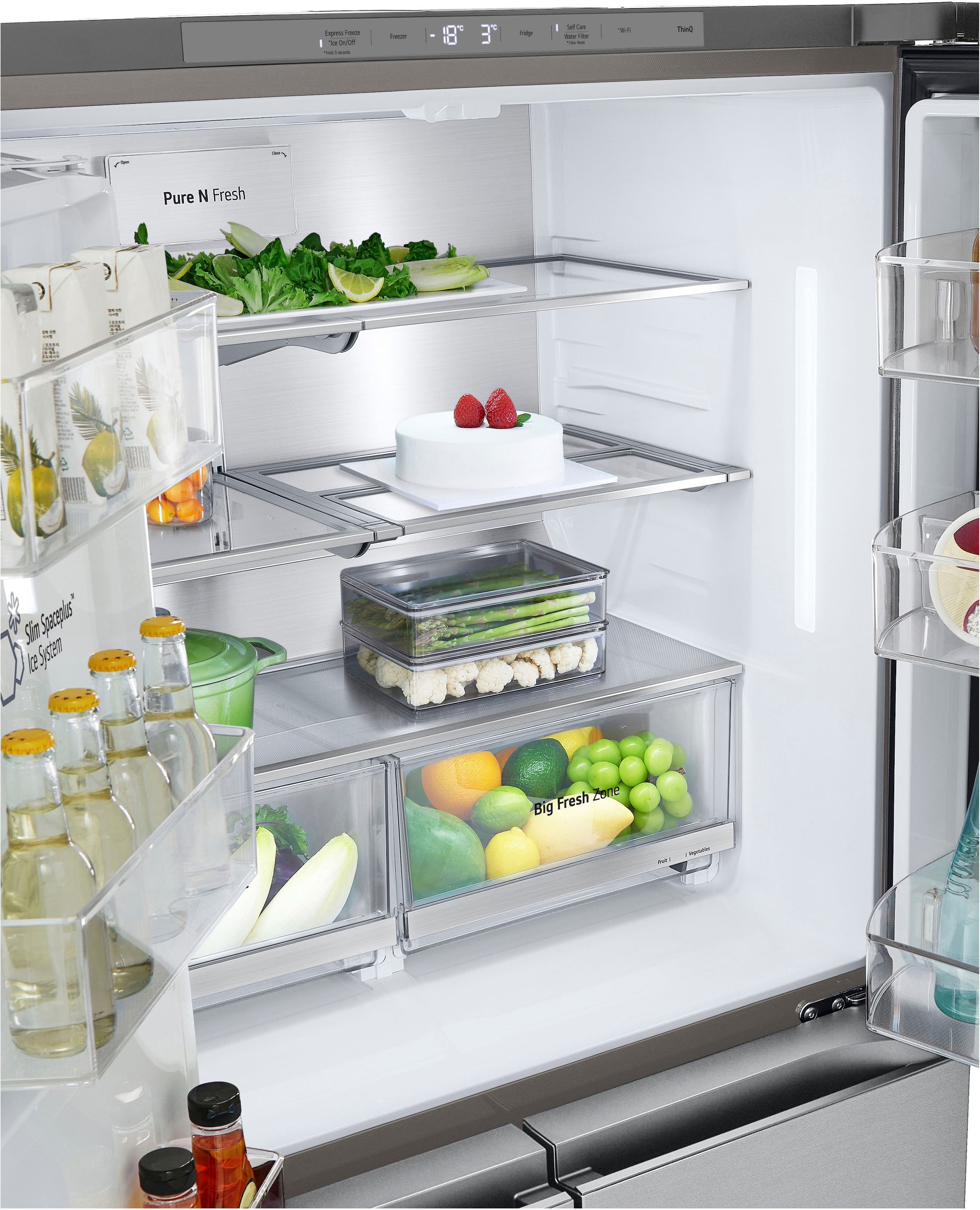 LG Multi Door »GMG960MBJE«, InstaView® Multi-Door
