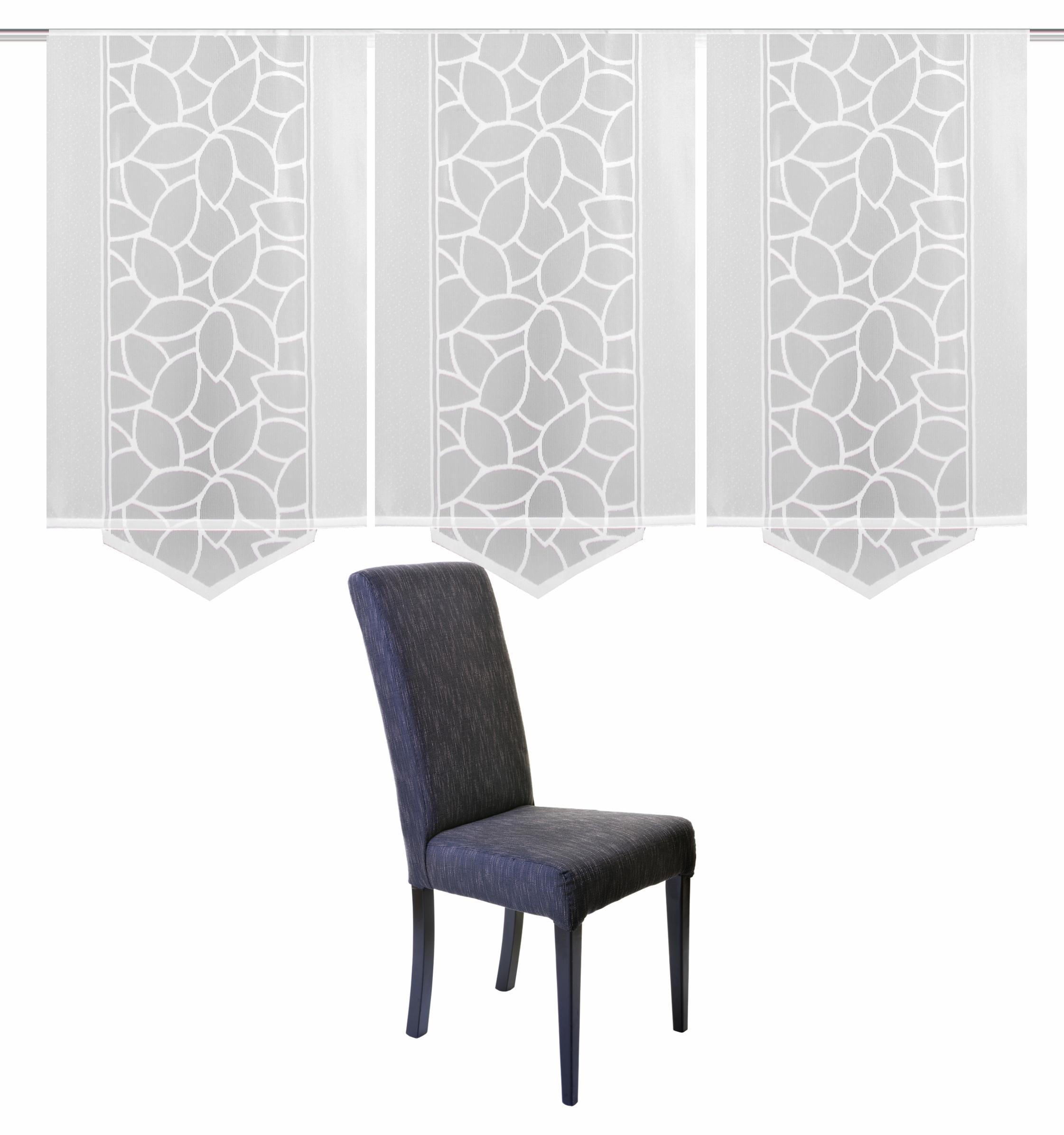 HOME WOHNIDEEN Schiebegardine »JENNA«, (3 St.), Schiebevorhang Jacquard Set günstig online kaufen