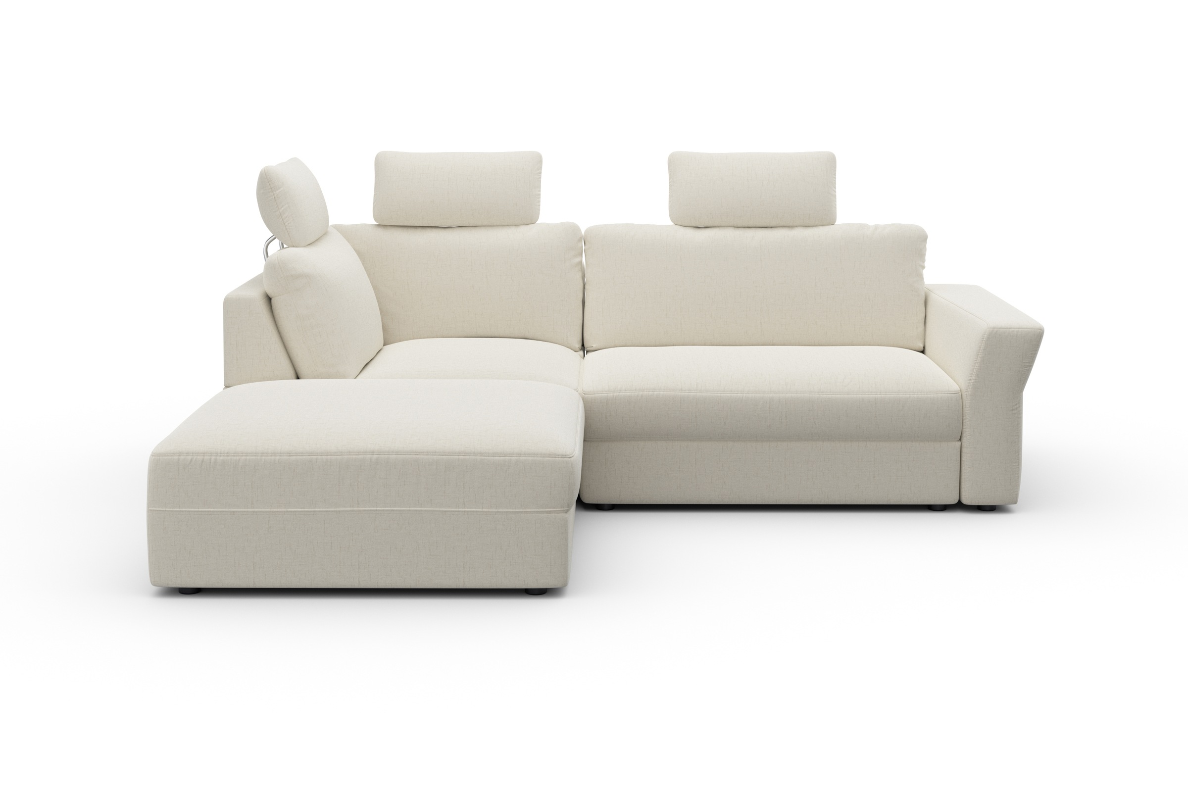 sit&more Ecksofa »Cadabra L-Form«, Breite 243 cm, inklusive Sitztiefenverstellung