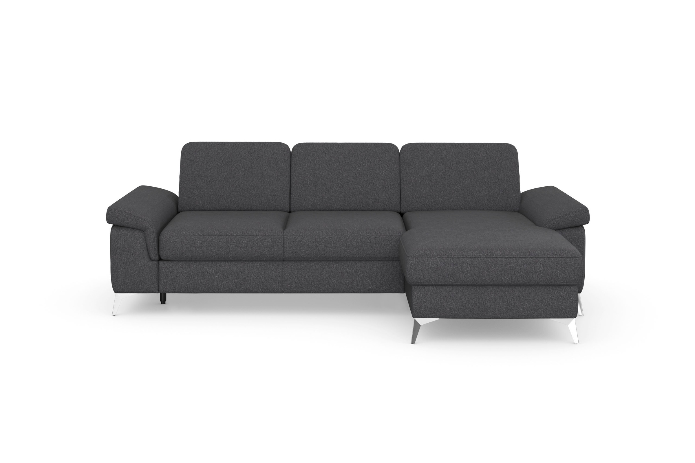 sit&more Ecksofa »Padua L-Form« inklusive Sitztiefenverstellung, Armteilfun günstig online kaufen