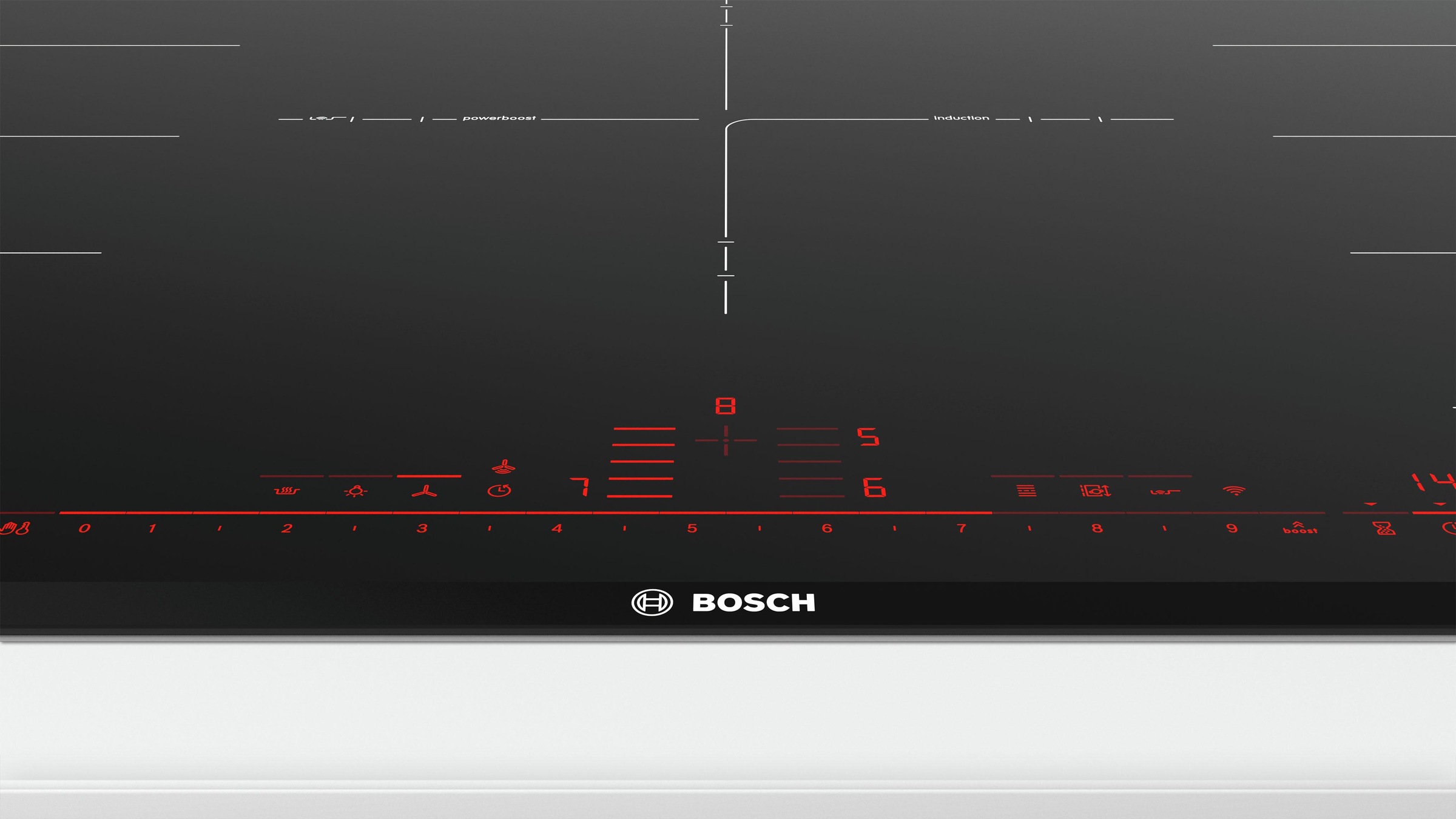 BOSCH Flex-Induktions-Kochfeld von SCHOTT CERAN® »PXV975DV1E«, mit DirectSelect Premium