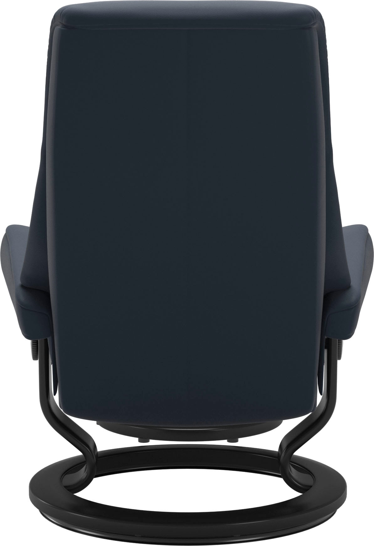 Stressless® Relaxsessel »View«, (Set, Relaxsessel mit Hocker), mit Classic Base, Größe S,Gestell Schwarz