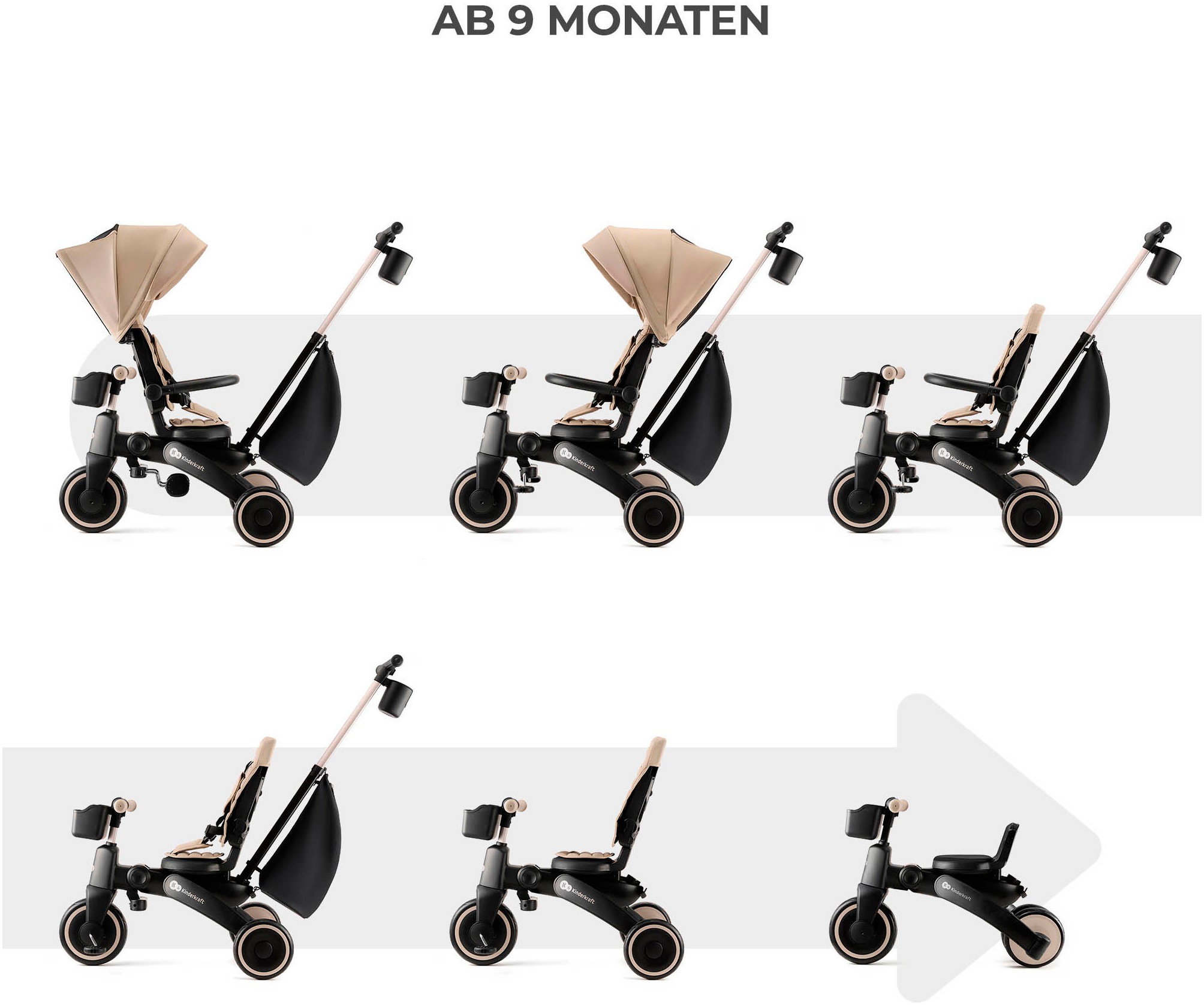 Kinderkraft Dreirad »Jazz 2«