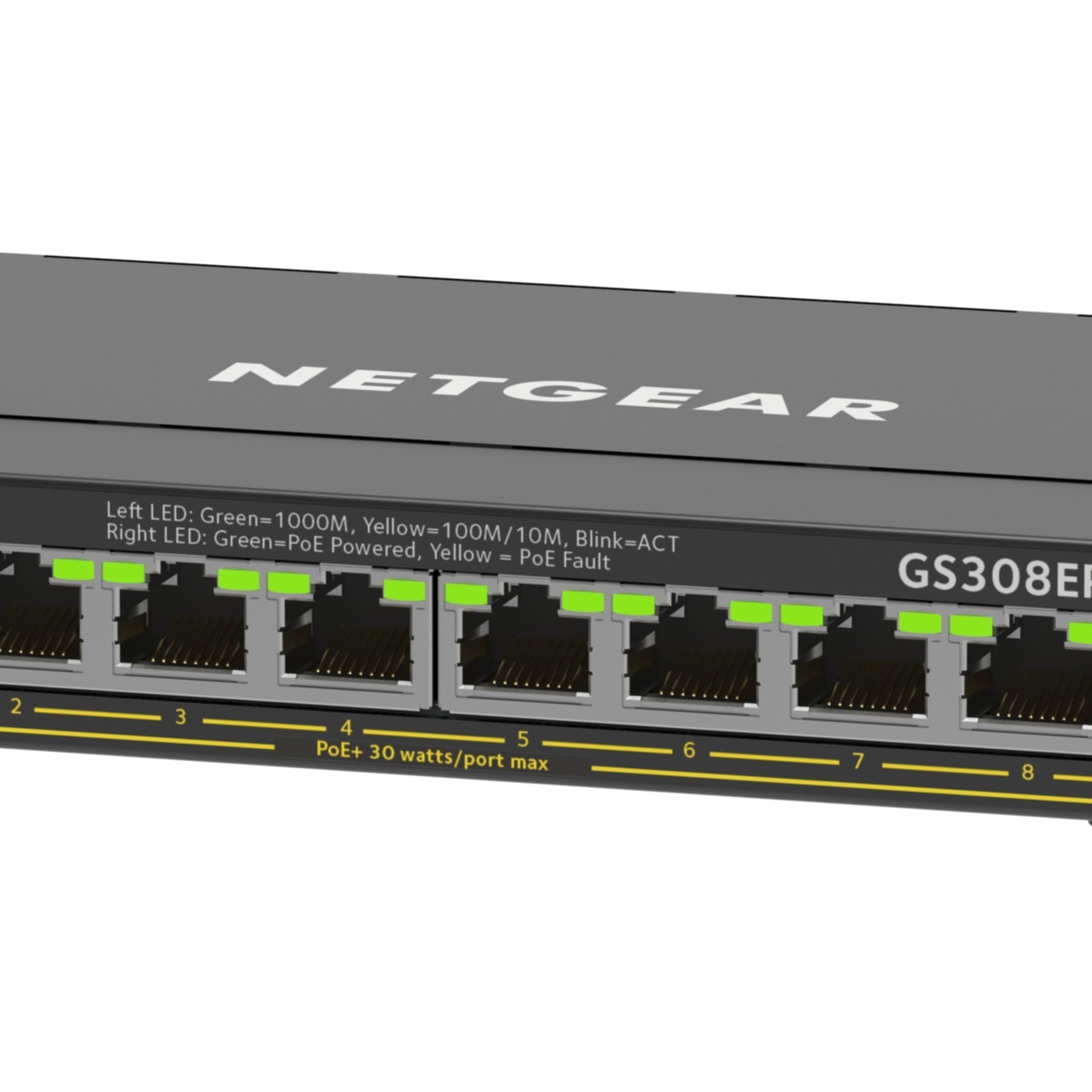 NETGEAR Netzwerk-Switch »8-Port Gigabit Ethernet PoE+ Plus Switch«