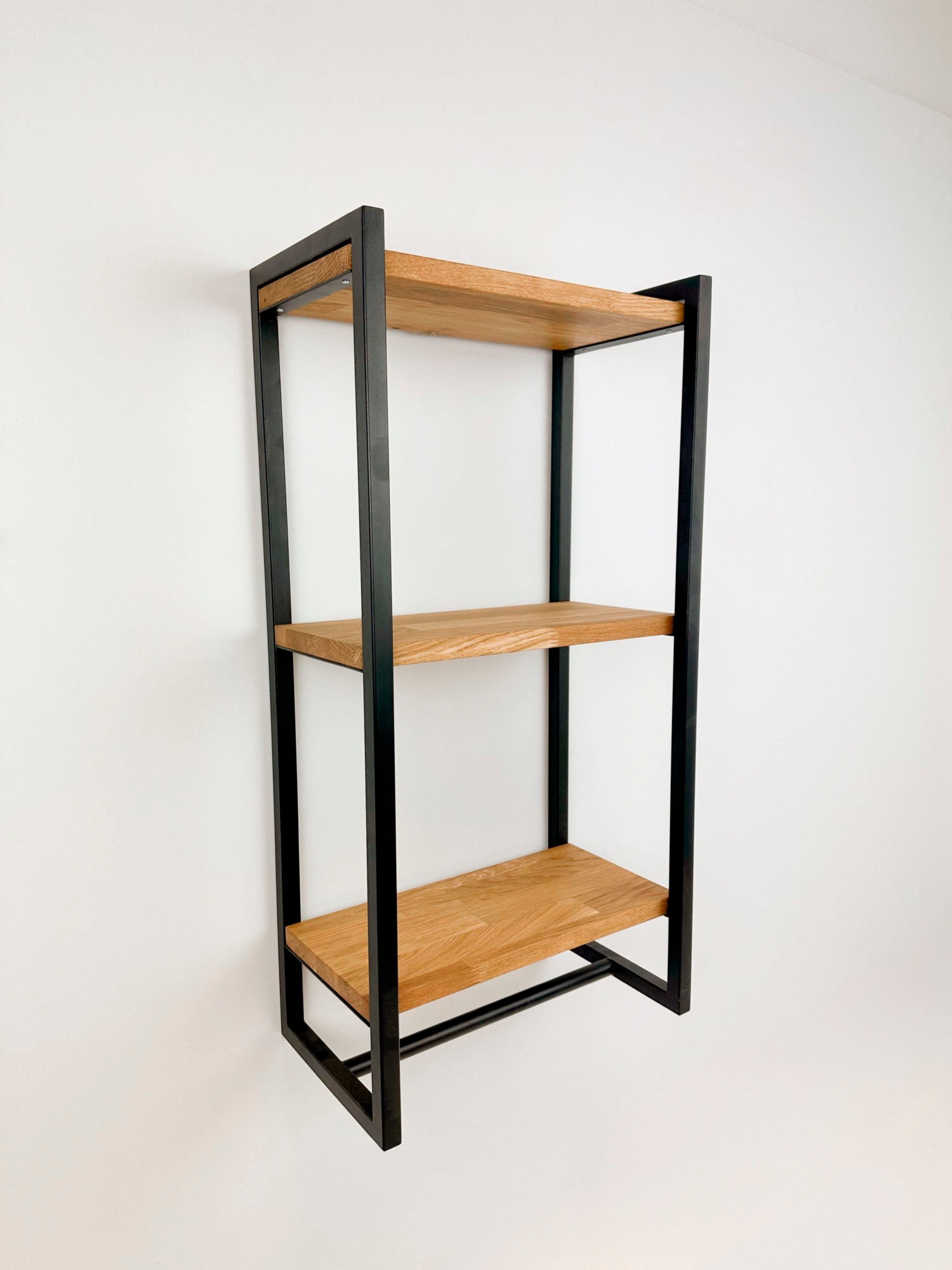 andas Wandregal »Genoa« B/T/H: 40/23/80 cm, Rahmen aus Metall, 3 Ablagefläc günstig online kaufen