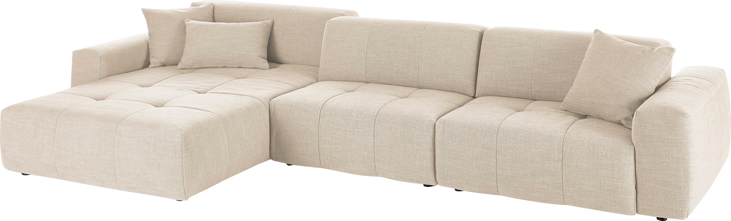 3C Candy Ecksofa »Yoshy mit Komfortfunktionen, modern und bequem, L-Form«, günstig online kaufen