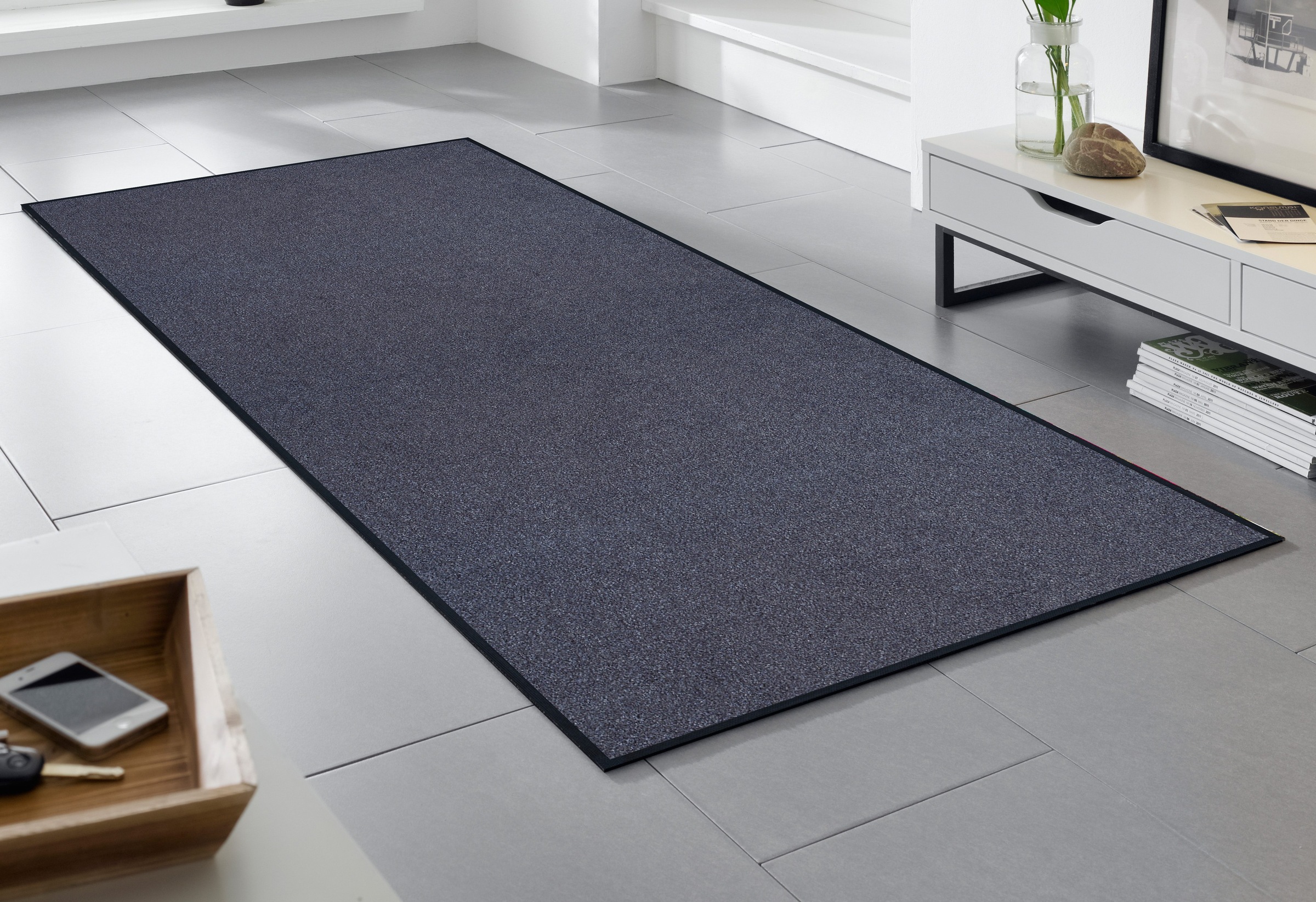 wash+dry by Kleen-Tex Fußmatte »Trend Uni, Schmutzfangmatte, waschbar«, rec günstig online kaufen