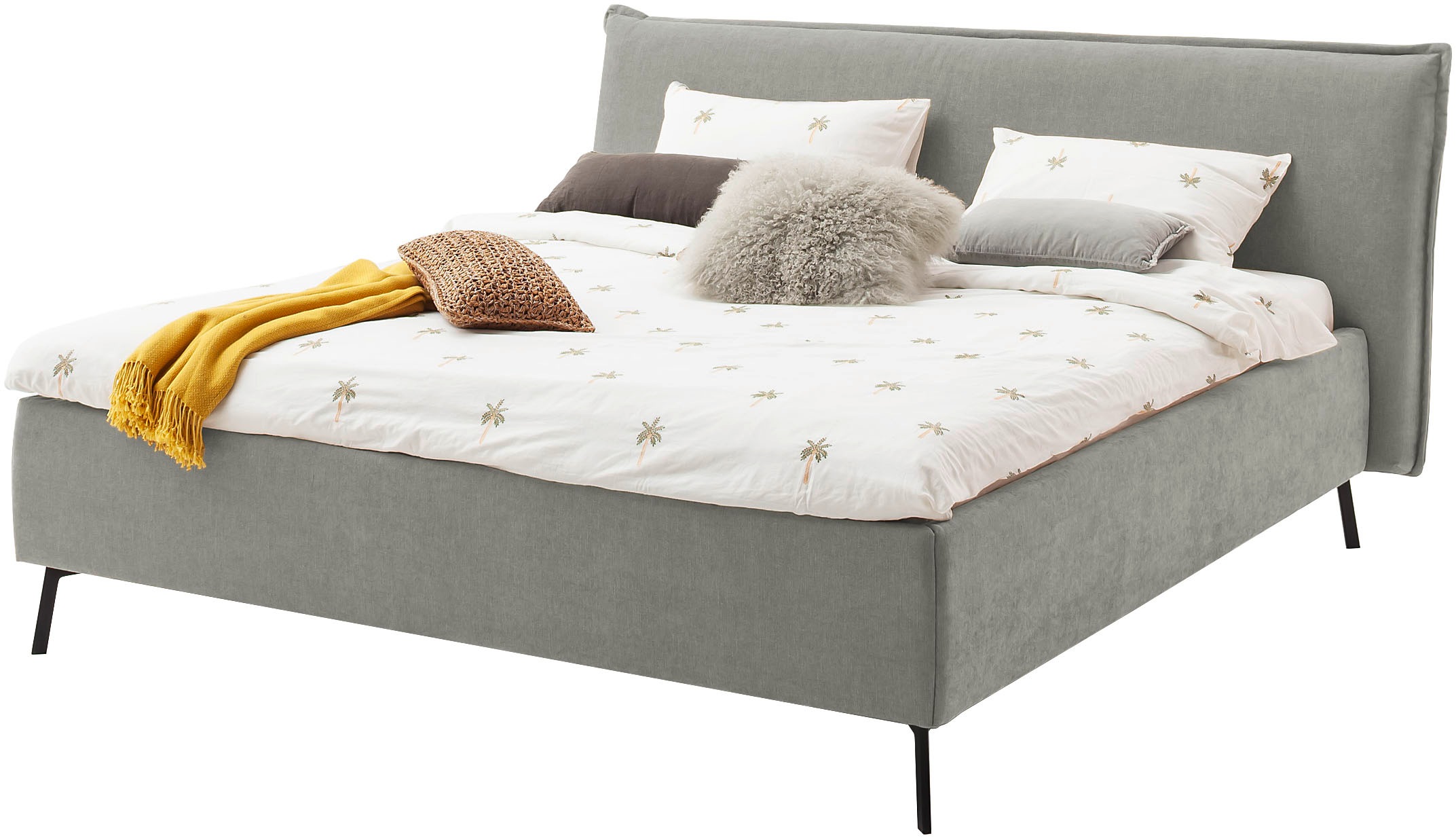 Home affaire Polsterbett »Aurela, liebevoll verarbeitete Biese & wahweise Ü günstig online kaufen