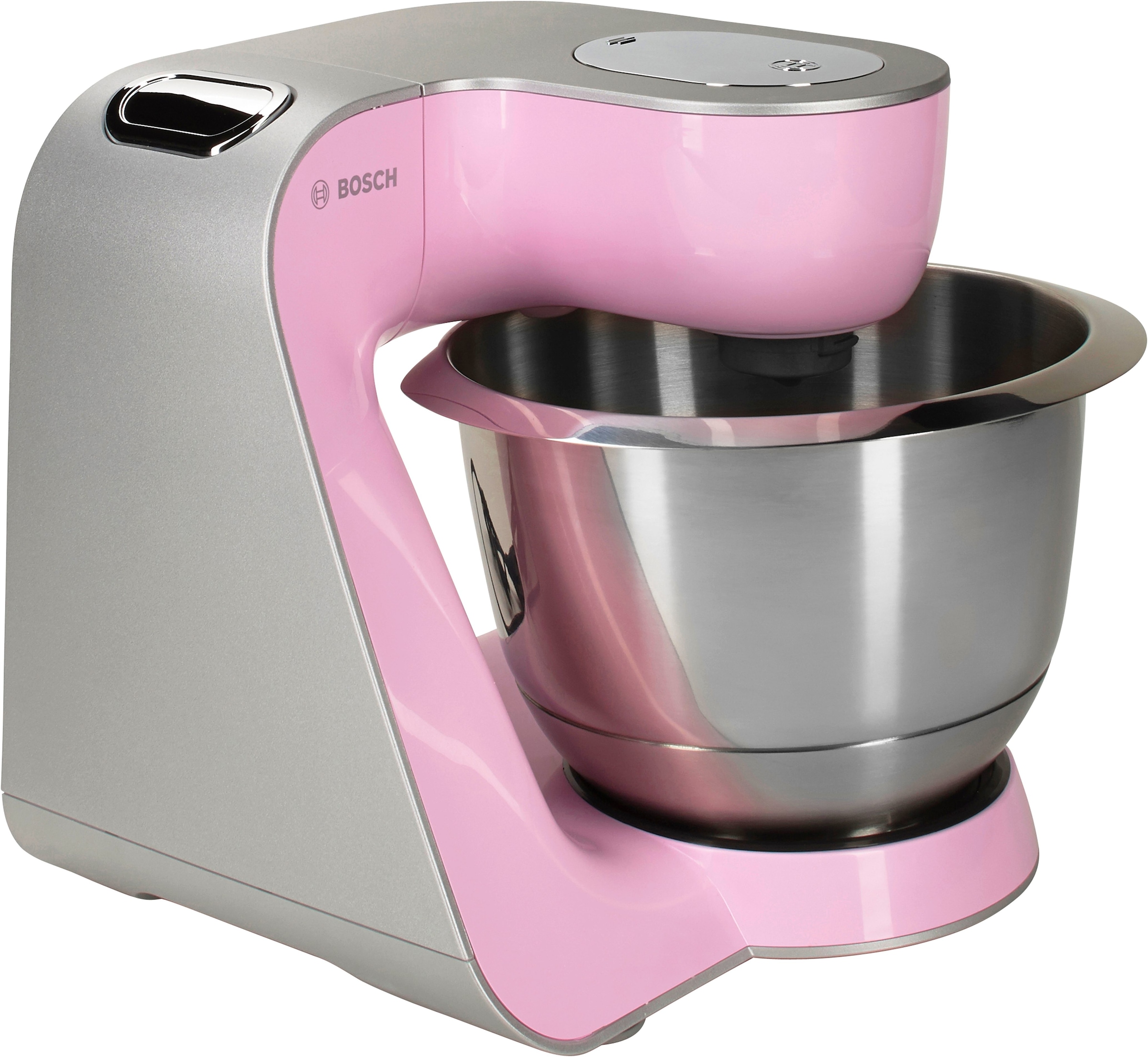 BOSCH Küchenmaschine »CreationLine MUM58K20«, inkl. 1,25 L Mixer, Durchlaufschnitzler, 3 Scheiben und Patisserie-Set