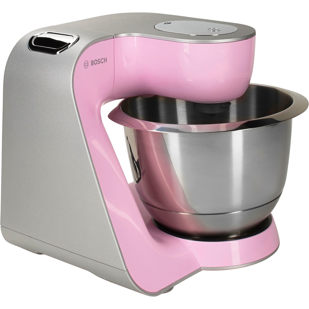 BOSCH Küchenmaschine »CreationLine MUM58K20«, inkl. 1,25 L Mixer, Durchlaufschnitzler, 3 Scheiben und Patisserie-Set