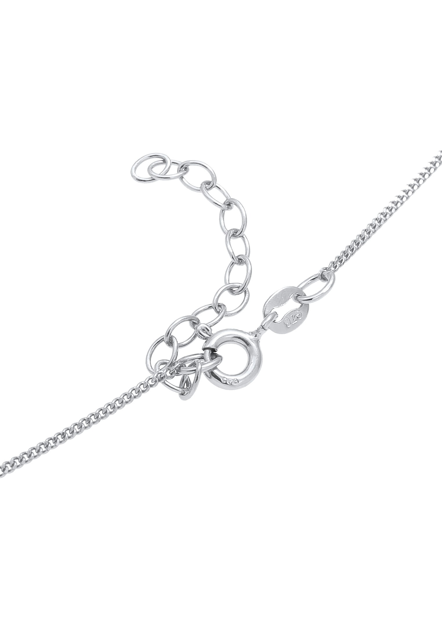 Elli Kette mit Anhänger »Blume Flower Floral 925 Silber«
