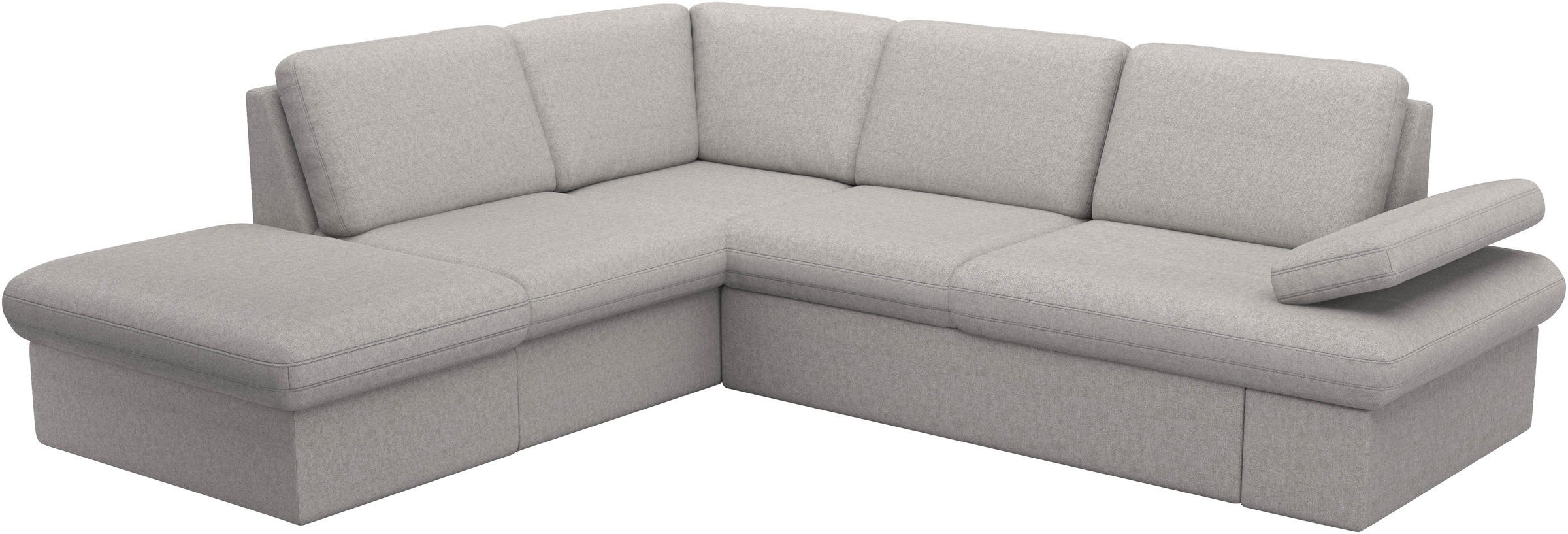 sit&more Ecksofa »Moreno«, mit Armteilverstellung,wahlweise mit Bettfunktion