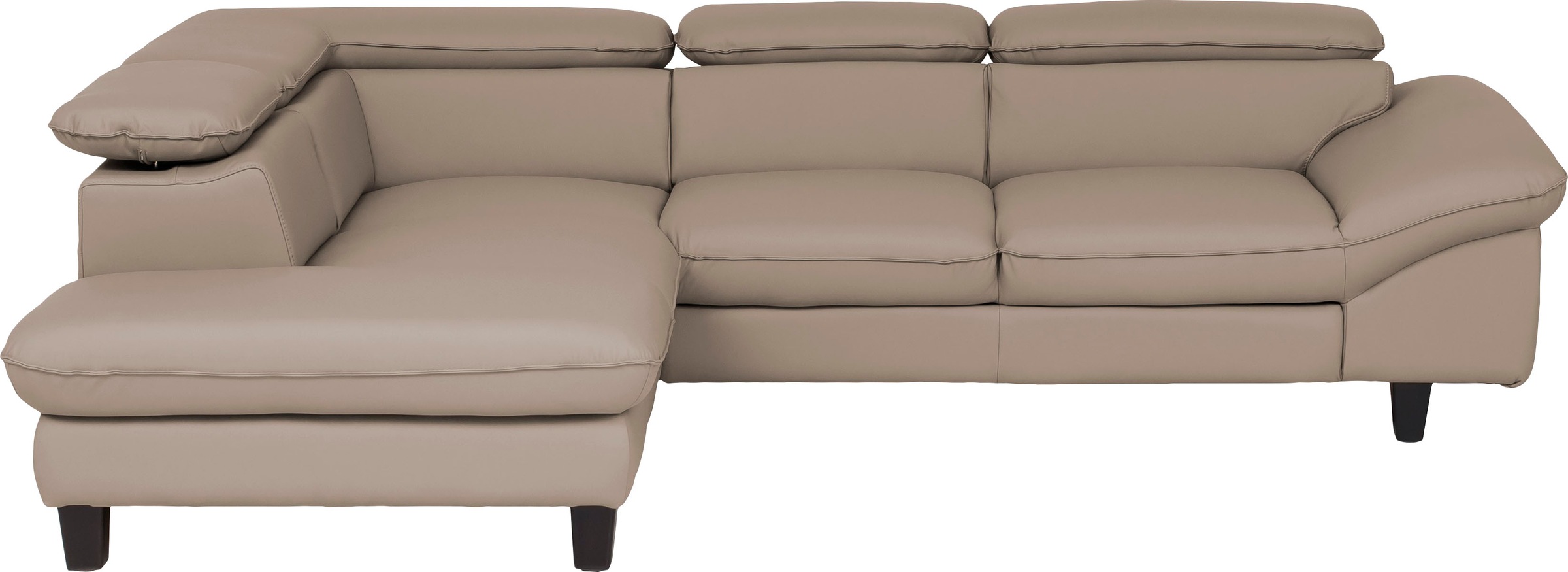 Home affaire Ecksofa "Pilot L-Form" mit Kopfteilverstellung, wahlweise mit günstig online kaufen