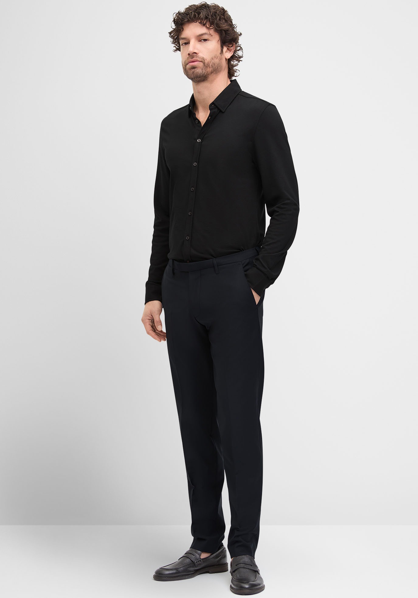 Cinque Businesshemd »CIRONI« bügelfreie Piquet Qualität, Leisure-Fit