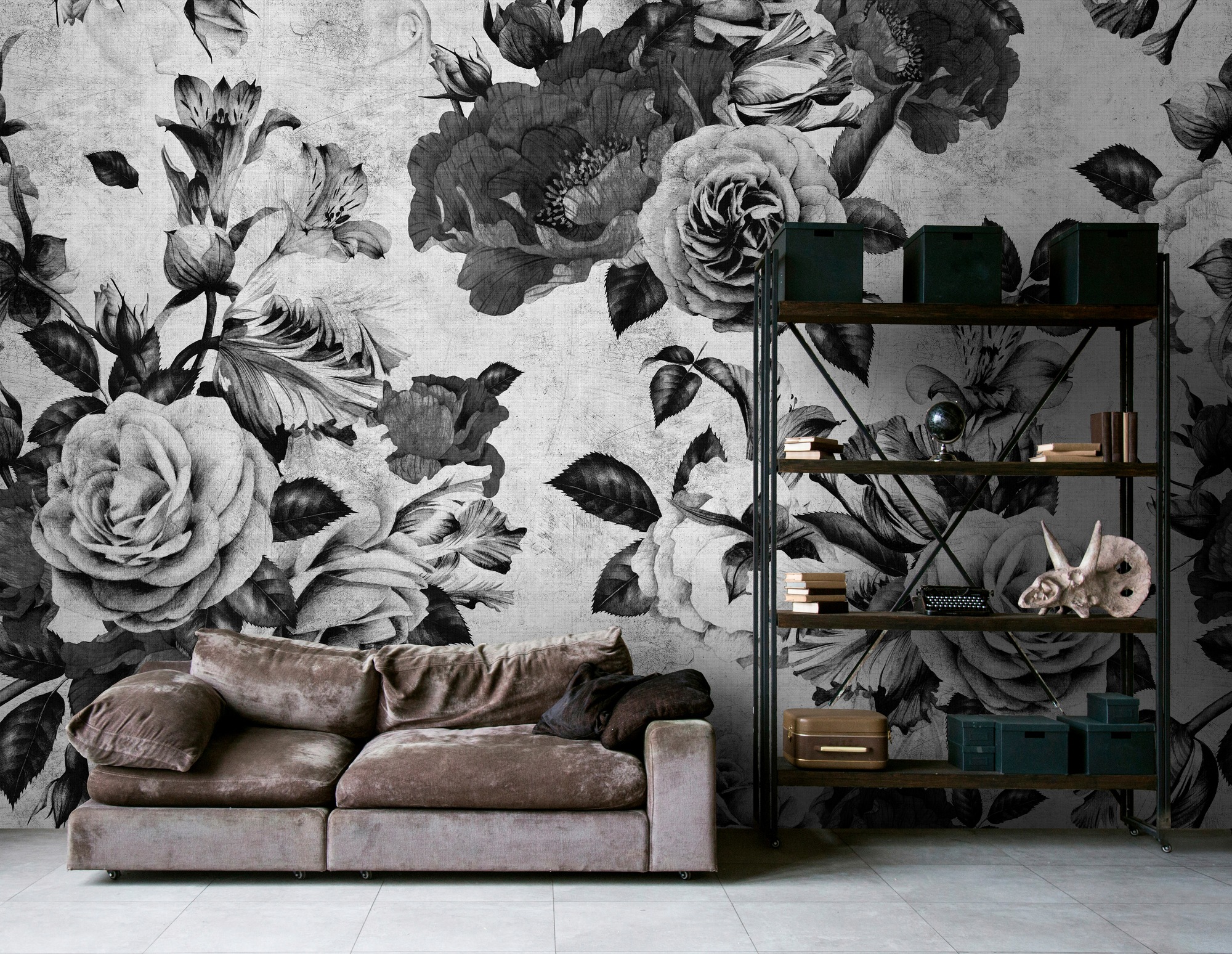 living walls Fototapete »Walls by Patel Spanish Rose 1« glatt Vlies, Wand, günstig online kaufen